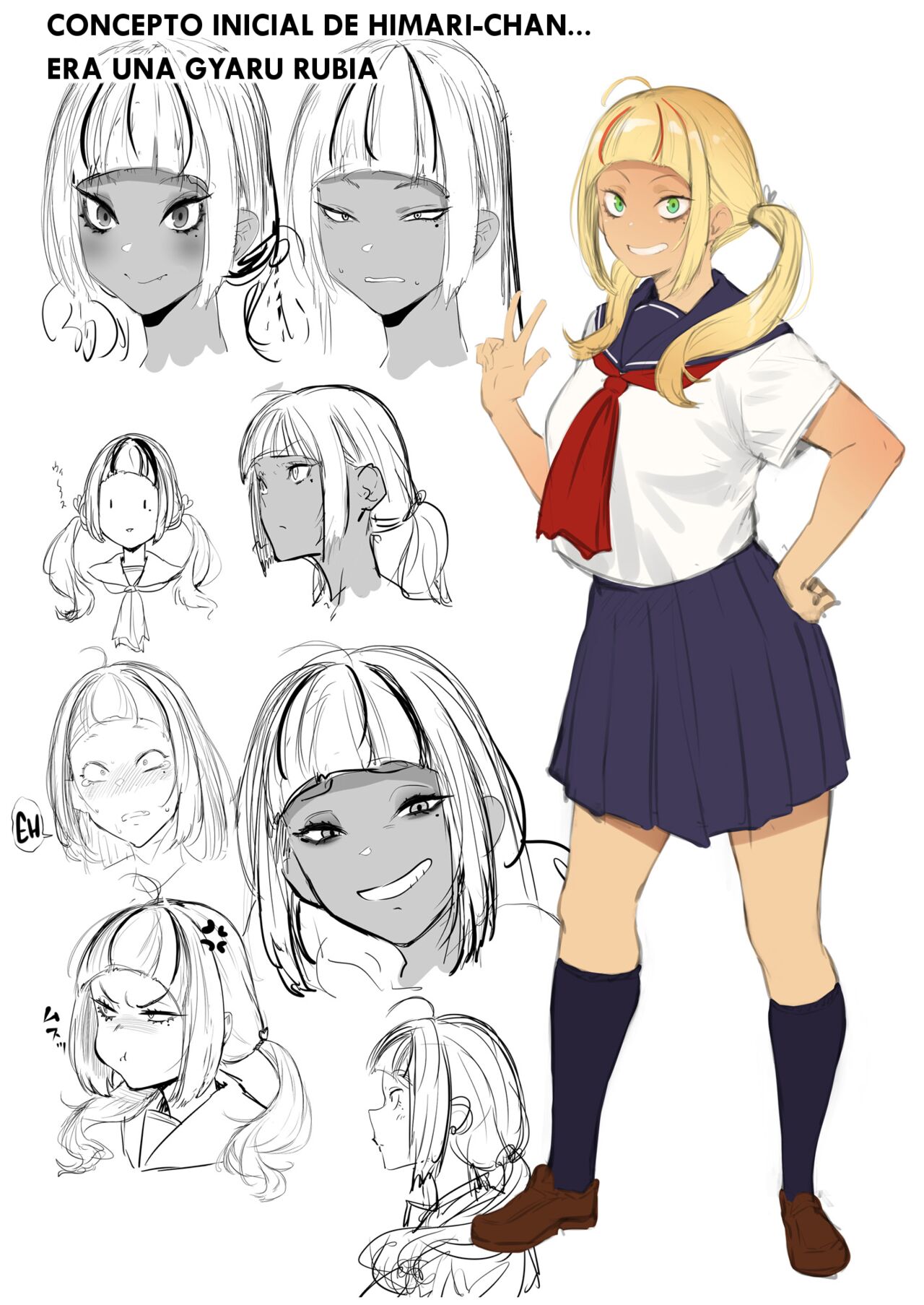 [Metsuki Warui Kyoudan (Suruga Kuroitsu)] Hyouri no Omoi | Amor de Dos Caras [Spanish] 图片编号 36