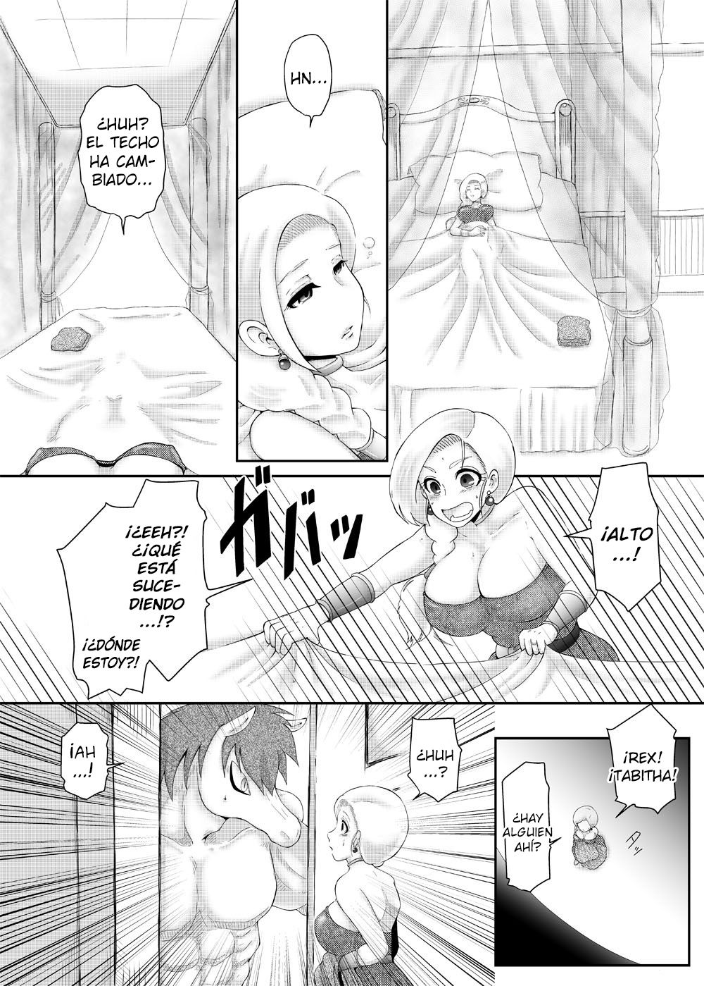 [Shishi no Okashira (Shishi Maro)] Bijo to Majuu (Dragon Quest V) [Spanish] [Lanerte] [Digital] 이미지 번호 5