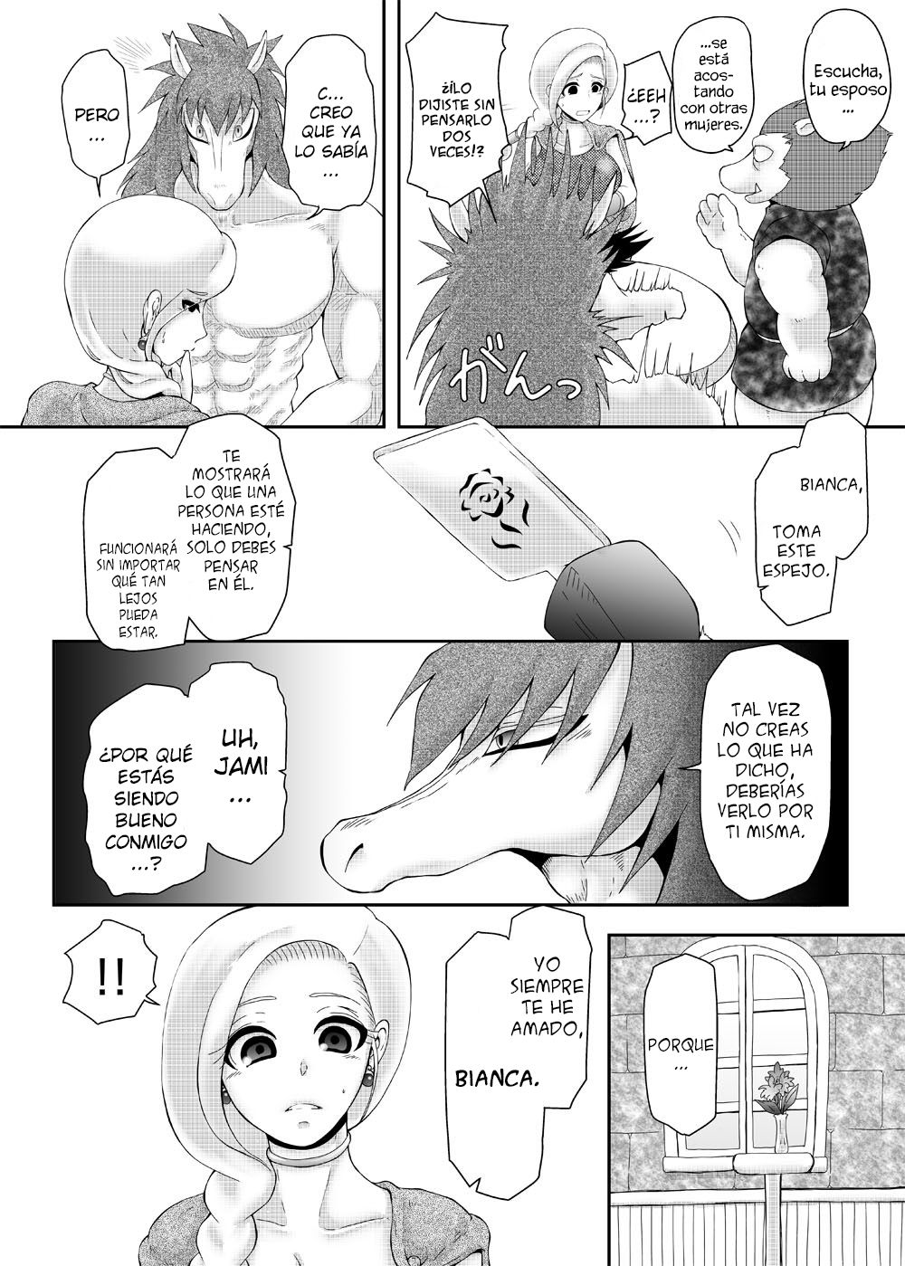 [Shishi no Okashira (Shishi Maro)] Bijo to Majuu (Dragon Quest V) [Spanish] [Lanerte] [Digital] 이미지 번호 7