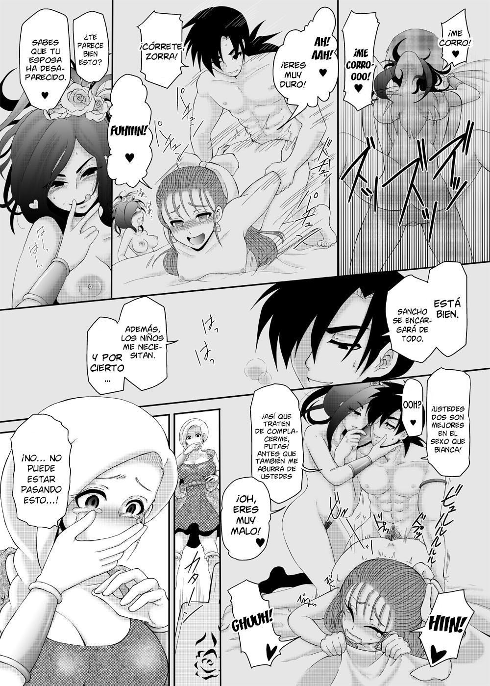 [Shishi no Okashira (Shishi Maro)] Bijo to Majuu (Dragon Quest V) [Spanish] [Lanerte] [Digital] 이미지 번호 9