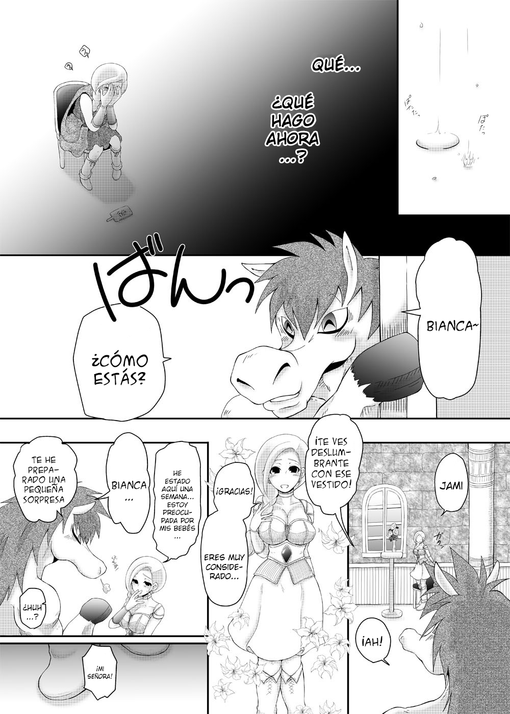 [Shishi no Okashira (Shishi Maro)] Bijo to Majuu (Dragon Quest V) [Spanish] [Lanerte] [Digital] 이미지 번호 10