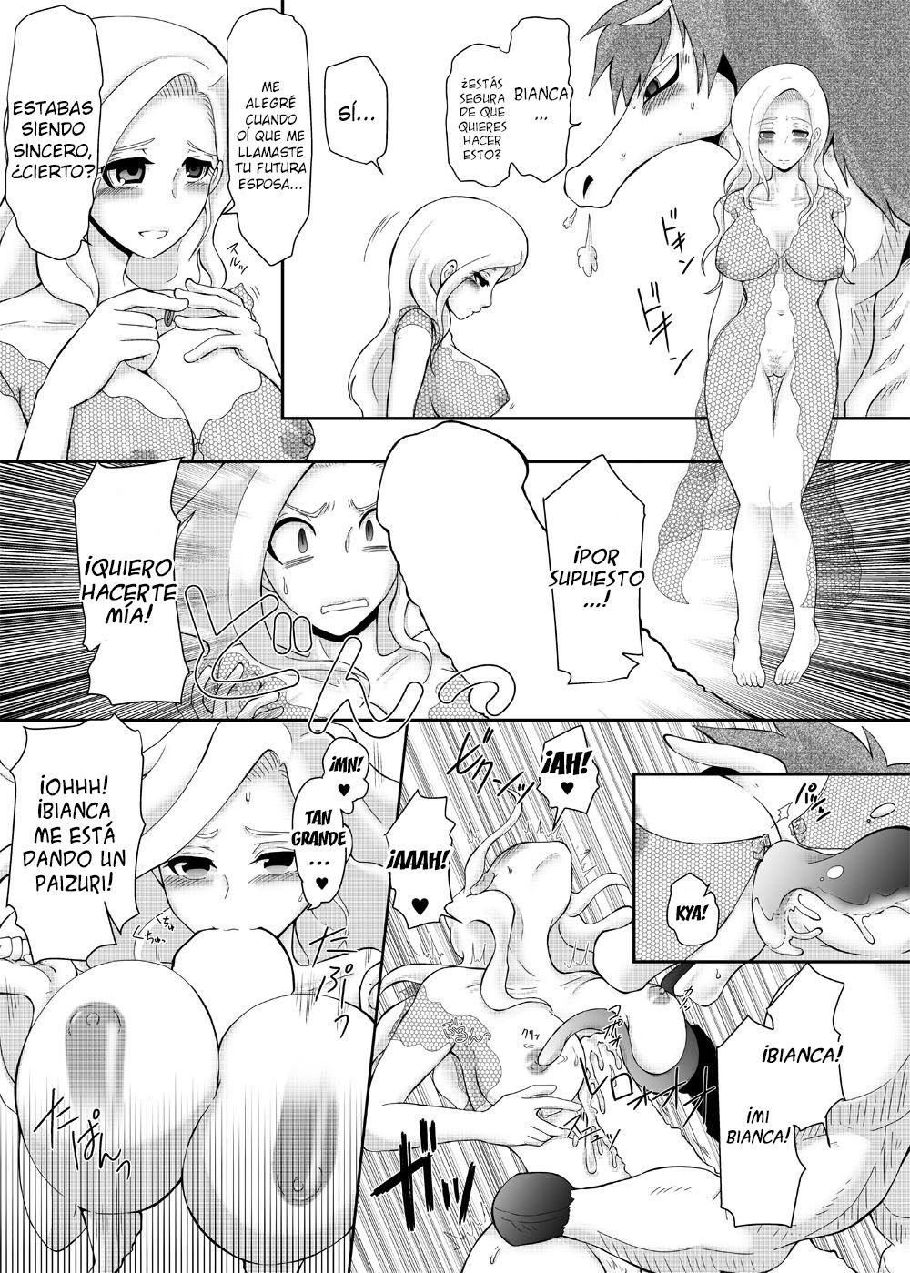 [Shishi no Okashira (Shishi Maro)] Bijo to Majuu (Dragon Quest V) [Spanish] [Lanerte] [Digital] 이미지 번호 14