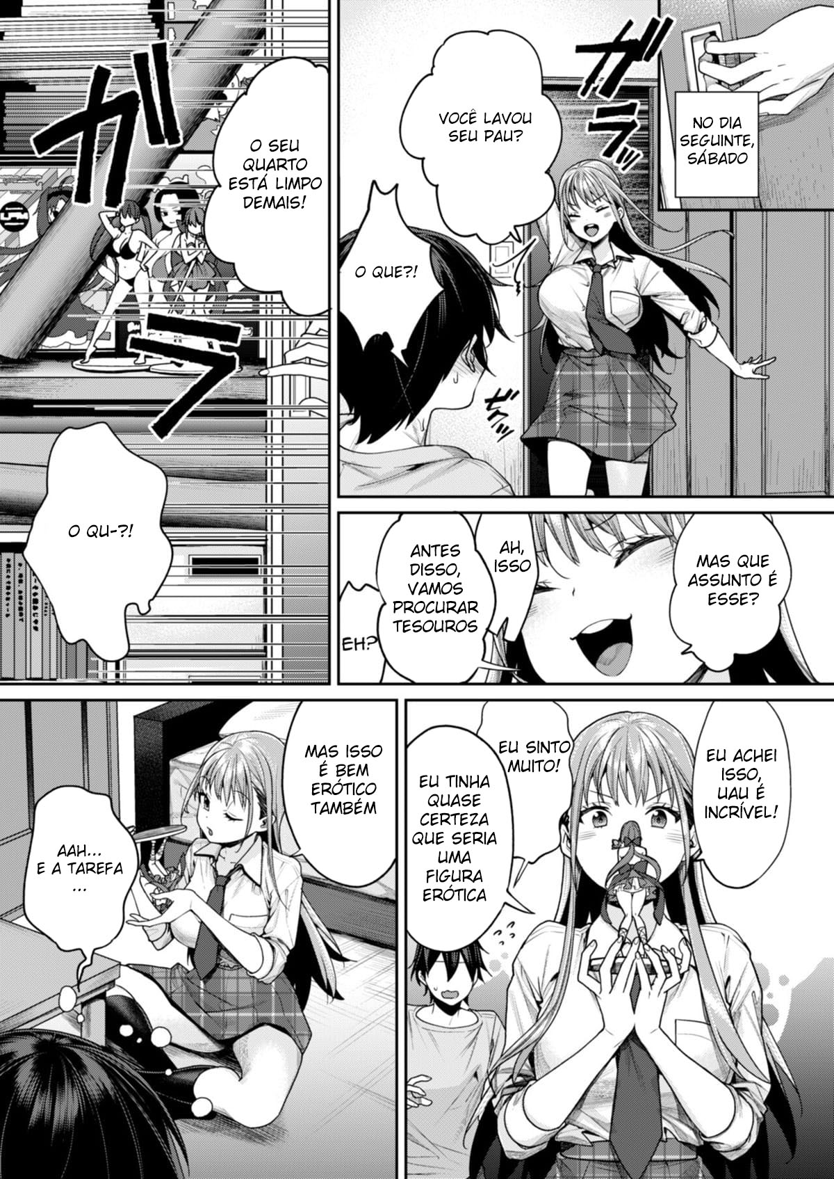 [Yakiniku Teikoku (MGMEE)] Shiro Gal Kanojo ga Dekita Riyuu | O Motivo Pelo Qual eu Pude ter uma Gyaru Como Namorada [Portuguese-BR] [DiegoVPR] [Digital] image number 13