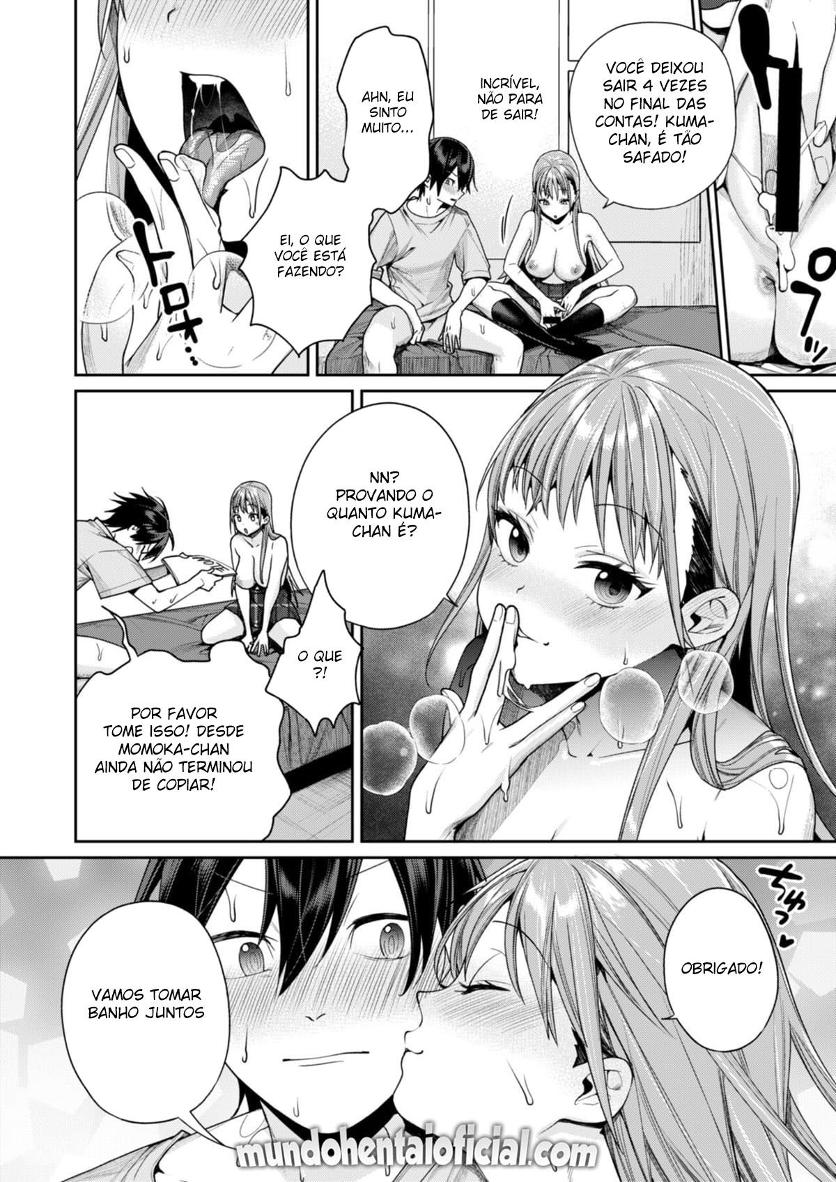 [Yakiniku Teikoku (MGMEE)] Shiro Gal Kanojo ga Dekita Riyuu | O Motivo Pelo Qual eu Pude ter uma Gyaru Como Namorada [Portuguese-BR] [DiegoVPR] [Digital] image number 34