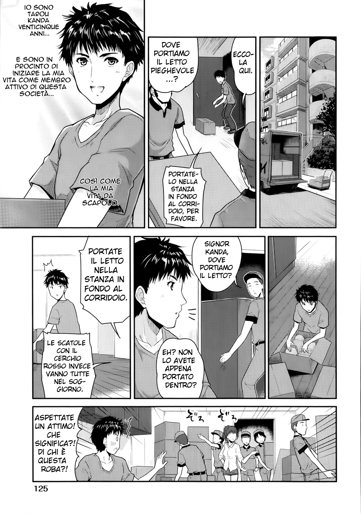 [Tohgarashi Hideyu] 1LDK (COMIC AUN 2014-01) [Italian] [Lyon1984] [Decensored] image number 3