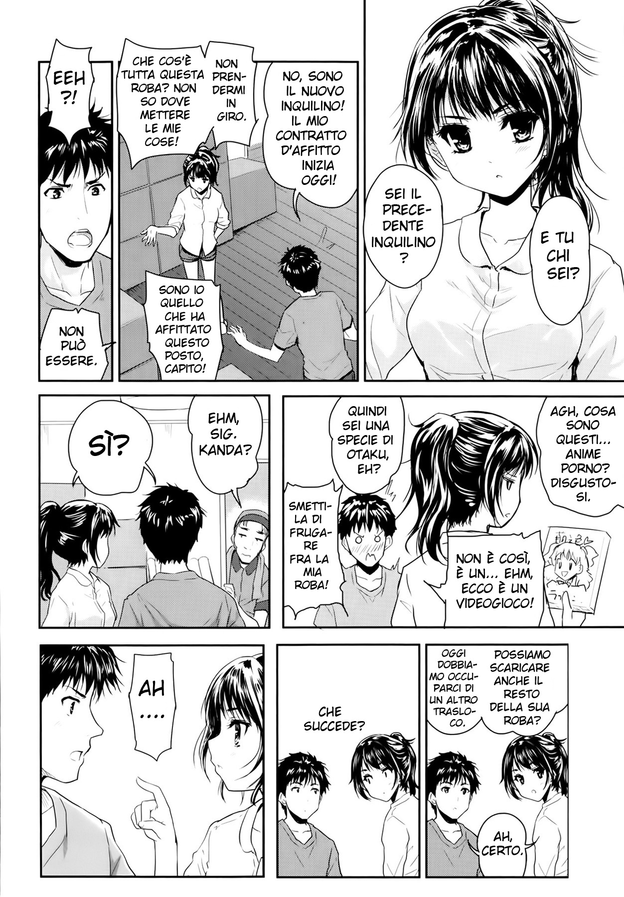 [Tohgarashi Hideyu] 1LDK (COMIC AUN 2014-01) [Italian] [Lyon1984] [Decensored] image number 4