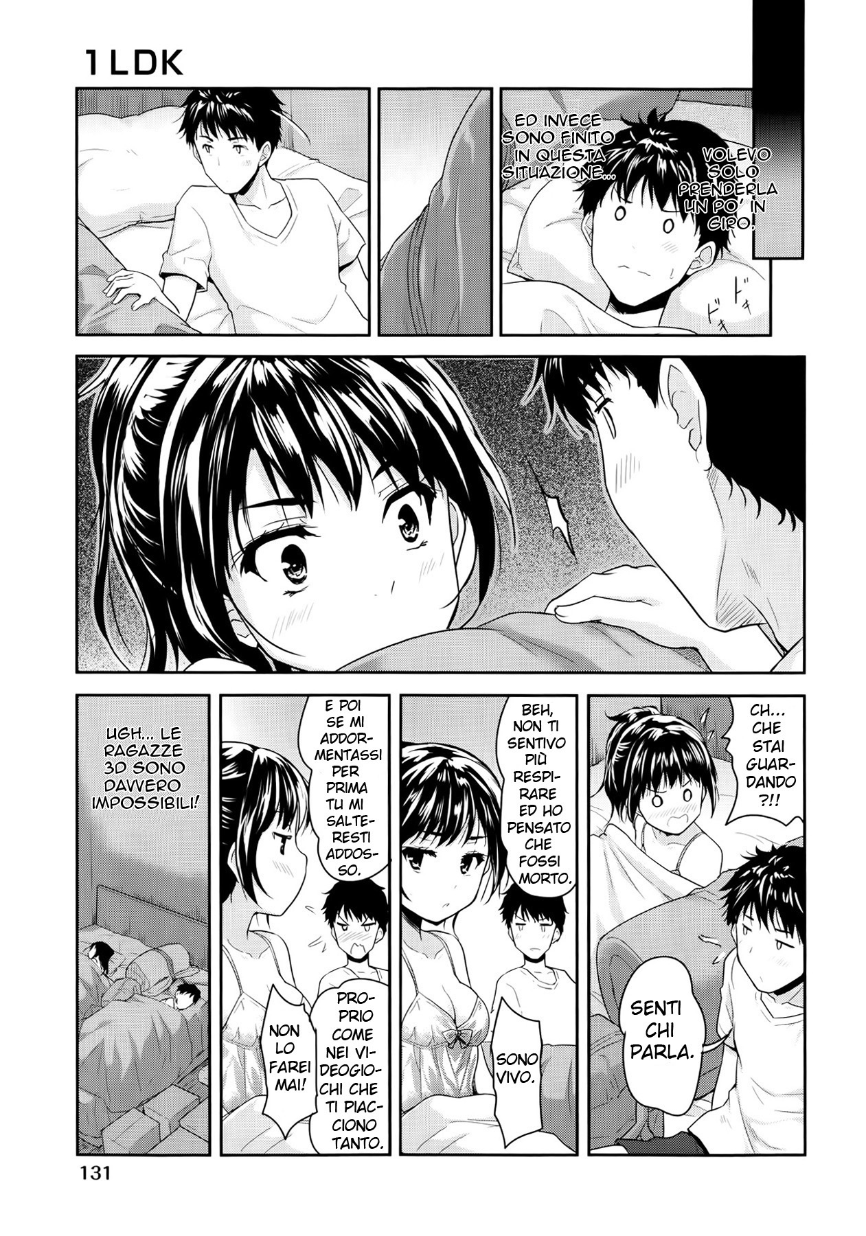 [Tohgarashi Hideyu] 1LDK (COMIC AUN 2014-01) [Italian] [Lyon1984] [Decensored] image number 9