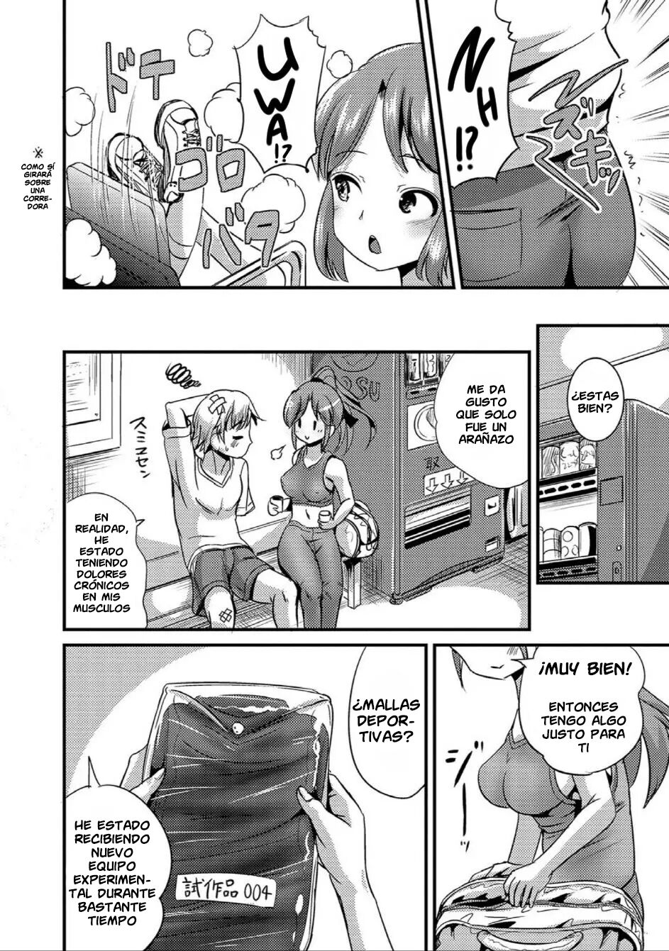 [Marneko] TS Tights (Nyotaika Naburi!!) [Spanish] [GenderBender Scans] [Digital] 2eme image