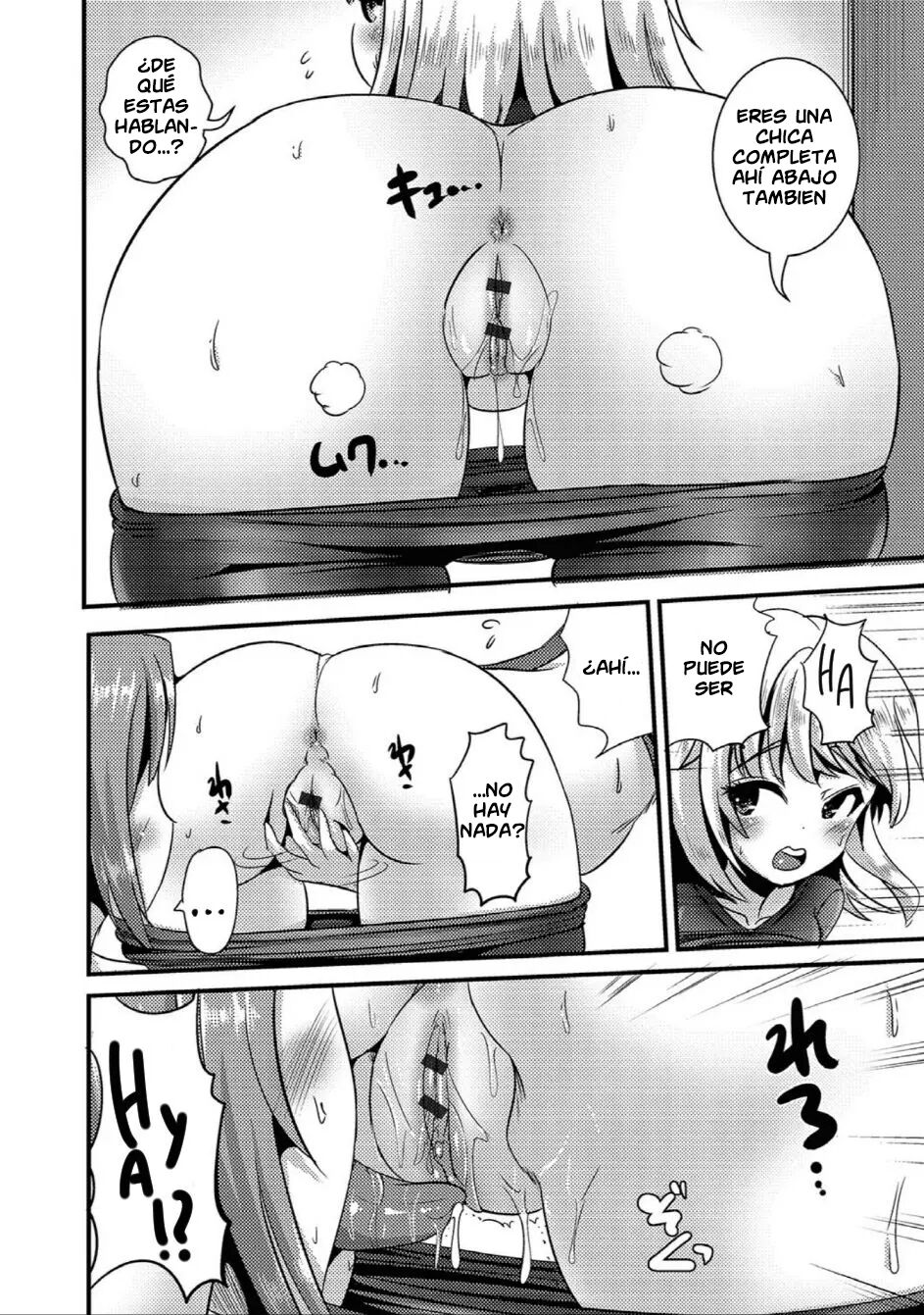 [Marneko] TS Tights (Nyotaika Naburi!!) [Spanish] [GenderBender Scans] [Digital] 10eme image