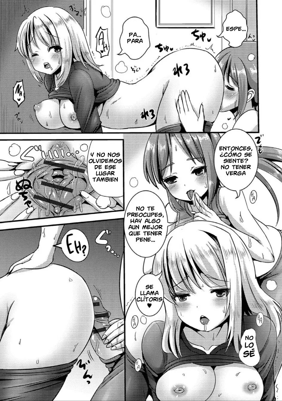 [Marneko] TS Tights (Nyotaika Naburi!!) [Spanish] [GenderBender Scans] [Digital] 11eme image