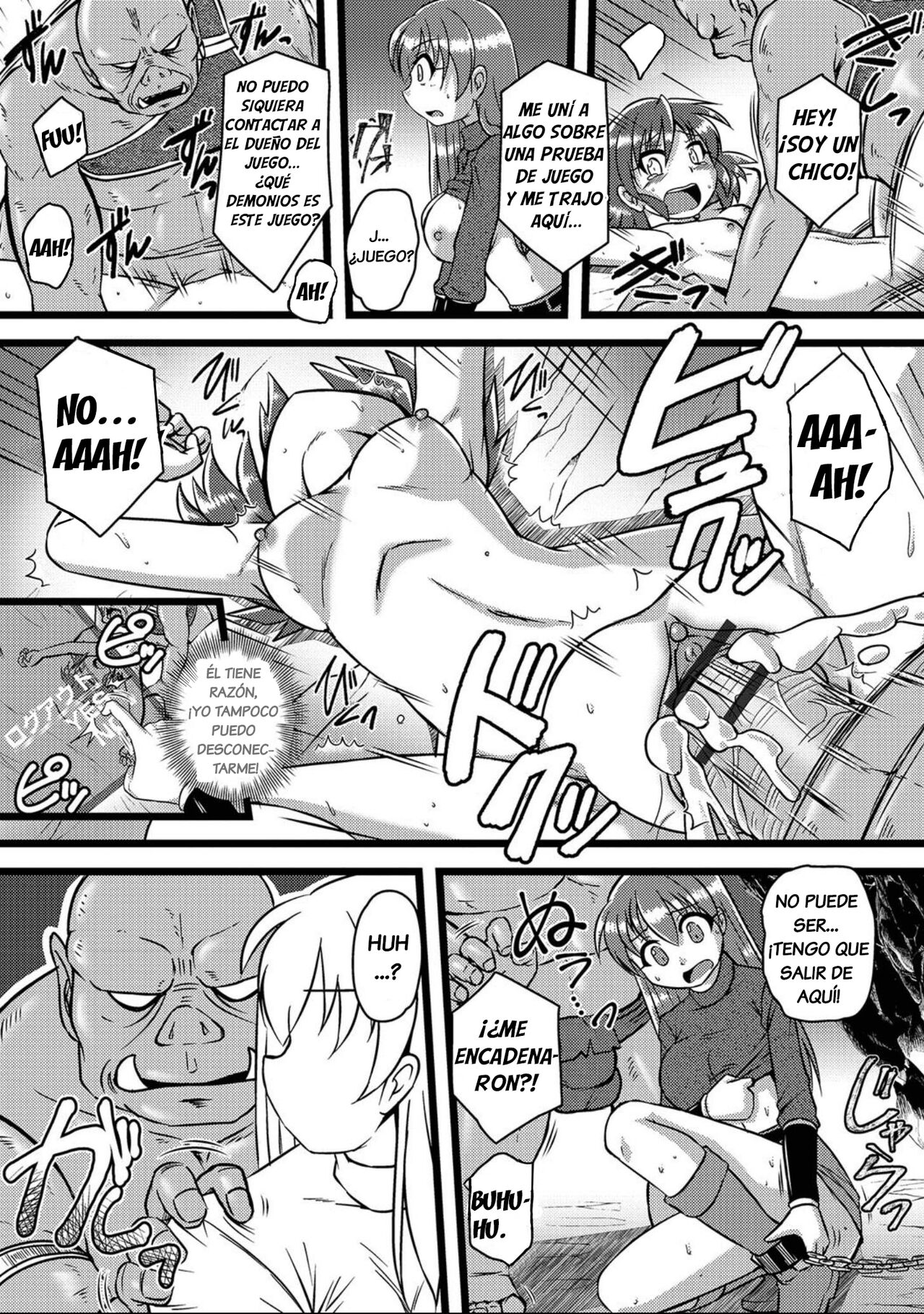 [Murasaki] Saishin VRMMO Taiken-kai | Trying Out the Latest VR MMO! (Nyotaika! Monogatari 7) [Spanish] [GenderBender Scans] [Digital] image number 4