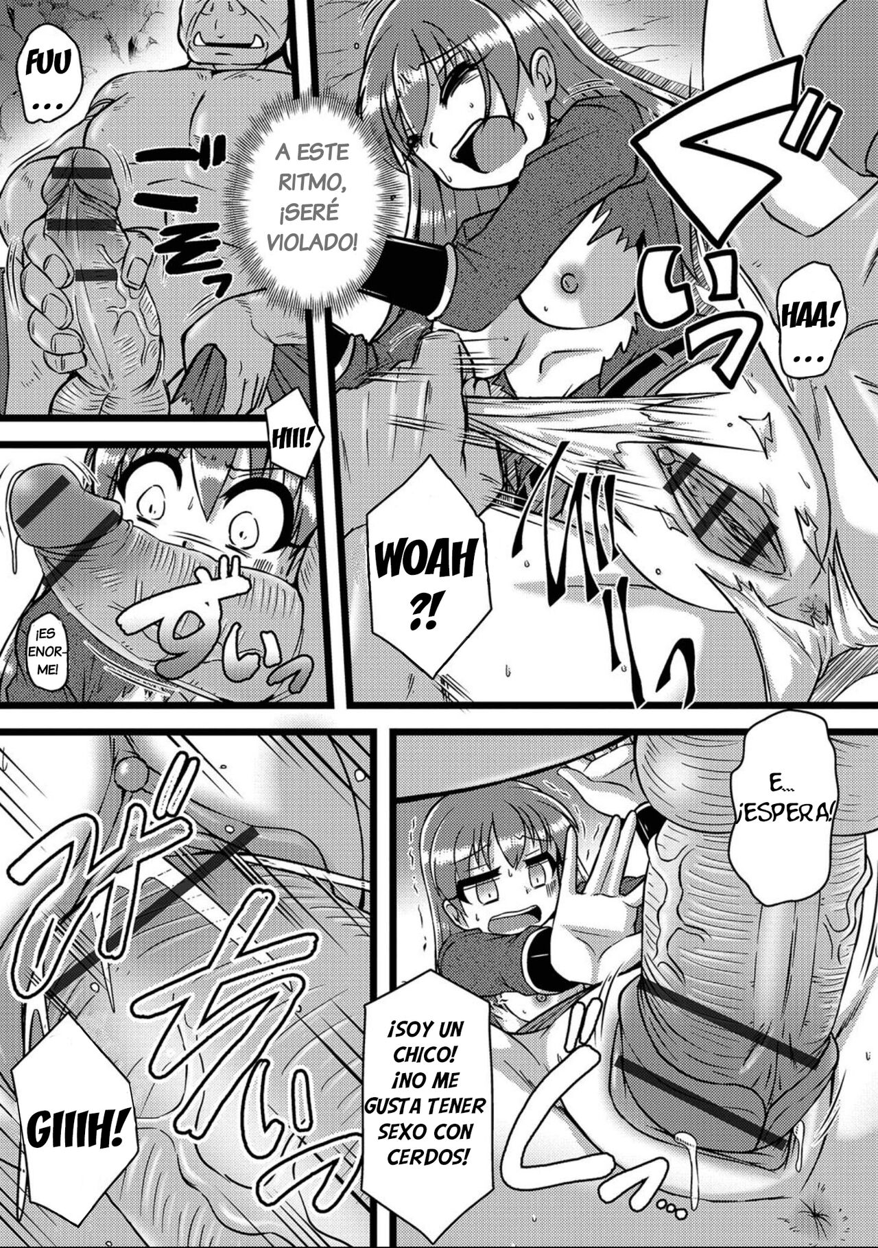 [Murasaki] Saishin VRMMO Taiken-kai | Trying Out the Latest VR MMO! (Nyotaika! Monogatari 7) [Spanish] [GenderBender Scans] [Digital] image number 6