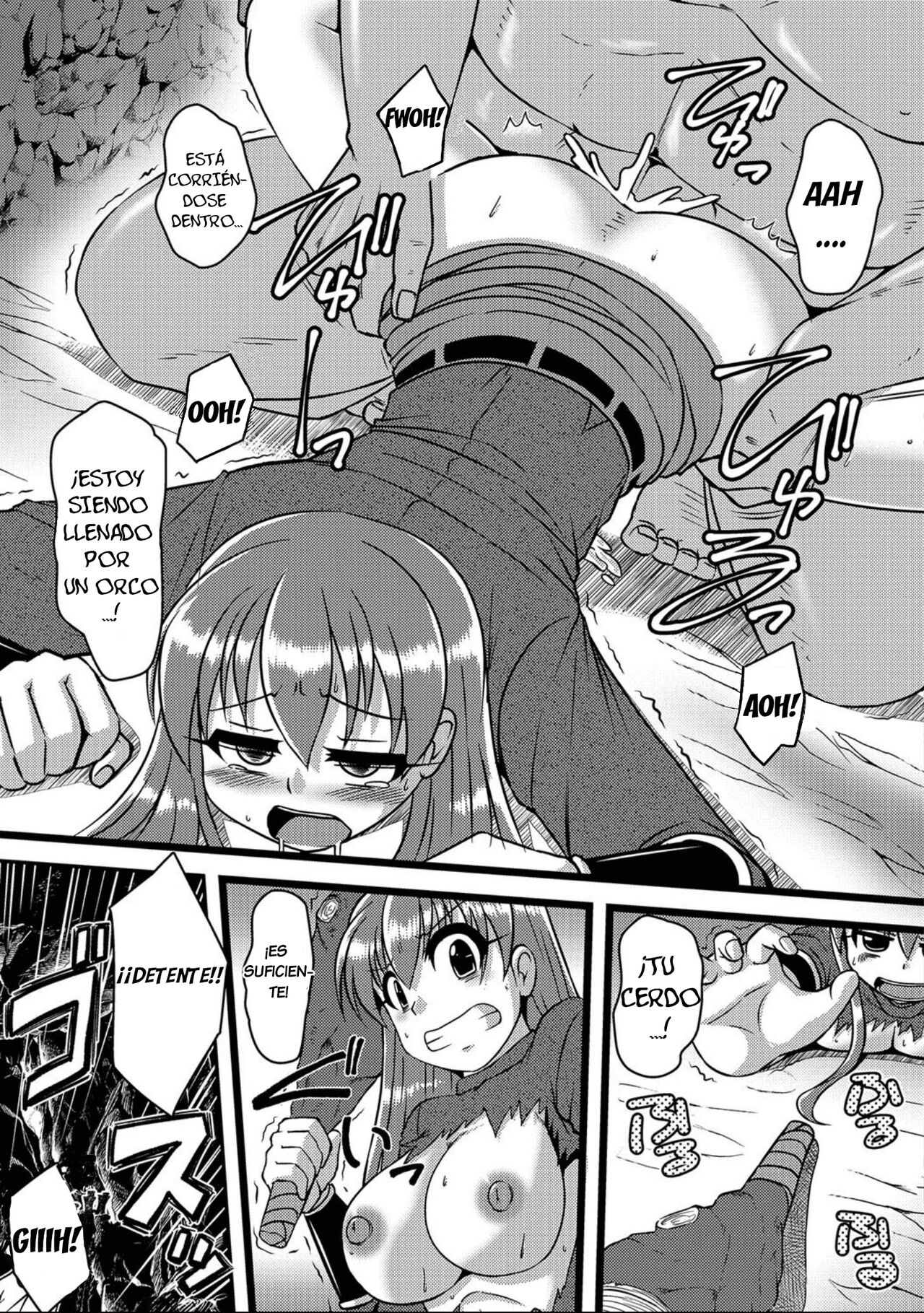 [Murasaki] Saishin VRMMO Taiken-kai | Trying Out the Latest VR MMO! (Nyotaika! Monogatari 7) [Spanish] [GenderBender Scans] [Digital] image number 9