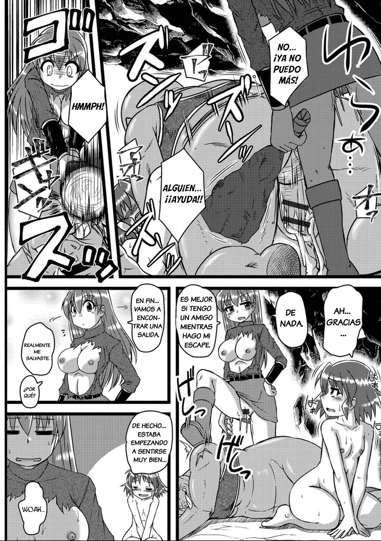 [Murasaki] Saishin VRMMO Taiken-kai | Trying Out the Latest VR MMO! (Nyotaika! Monogatari 7) [Spanish] [GenderBender Scans] [Digital] image number 10