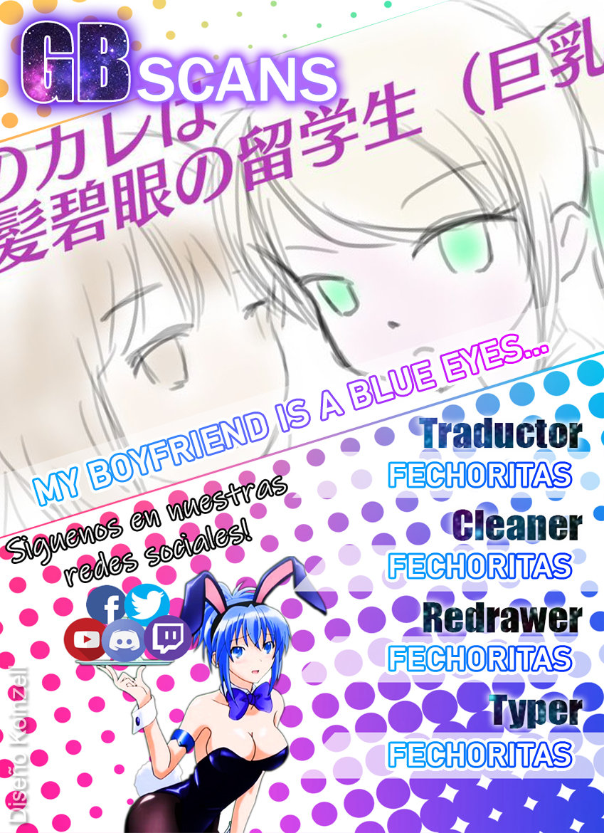 [SKNR] My Boyfriend is a Blue eyes Blonde Exchange Student (with Big Boobs) [Spanish] [GenderBender Scans] 图片编号 6