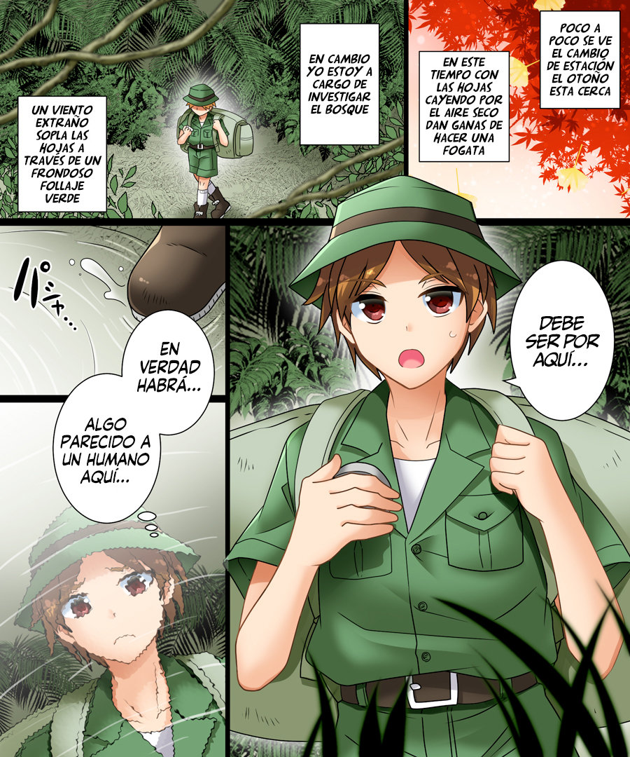 [Amuai Okashi Seisakusho (Shiira Kaeru, Matsuzono)] Soshite Ore mo Nagamimi ni Naru [Spanish] [GenderBender Scans] 画像番号 2