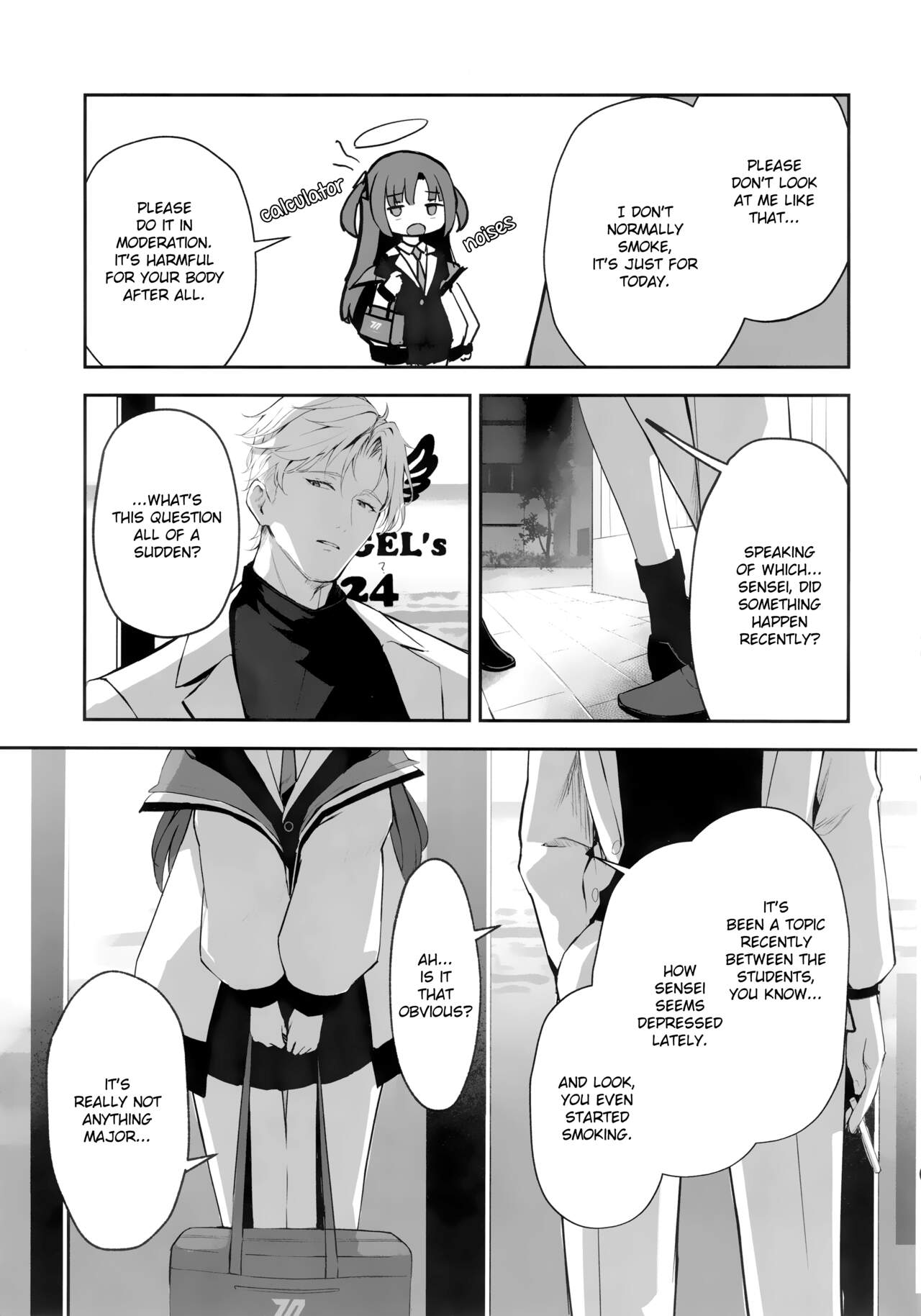 (C101) [HIGH:LAND (Takashima Shoa)] Ame to Shousou - rain and impatience (Blue Archive) [English] [HerpaDerpMan] 6eme image