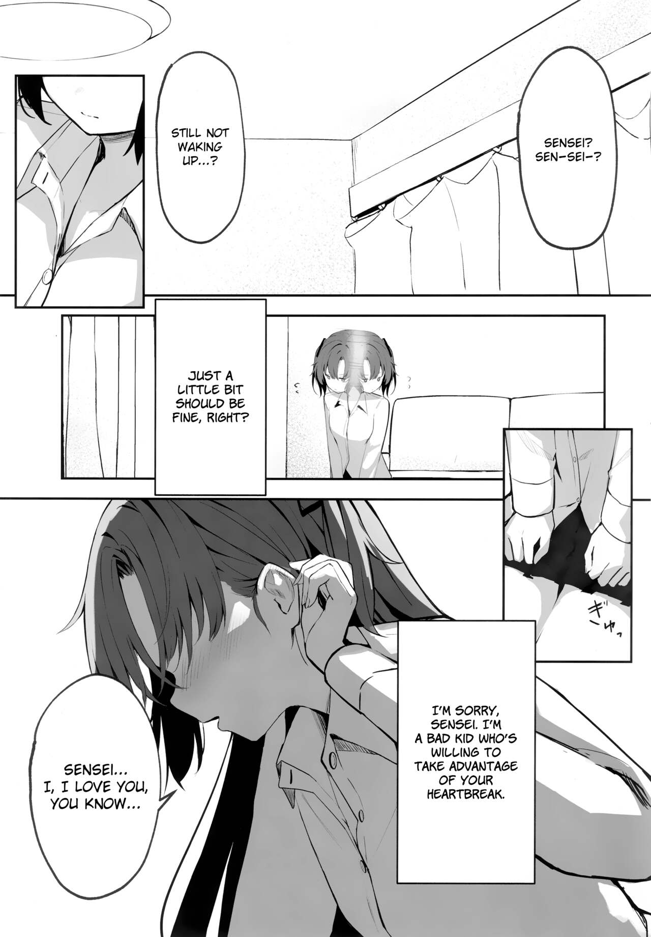 (C101) [HIGH:LAND (Takashima Shoa)] Ame to Shousou - rain and impatience (Blue Archive) [English] [HerpaDerpMan] 18eme image