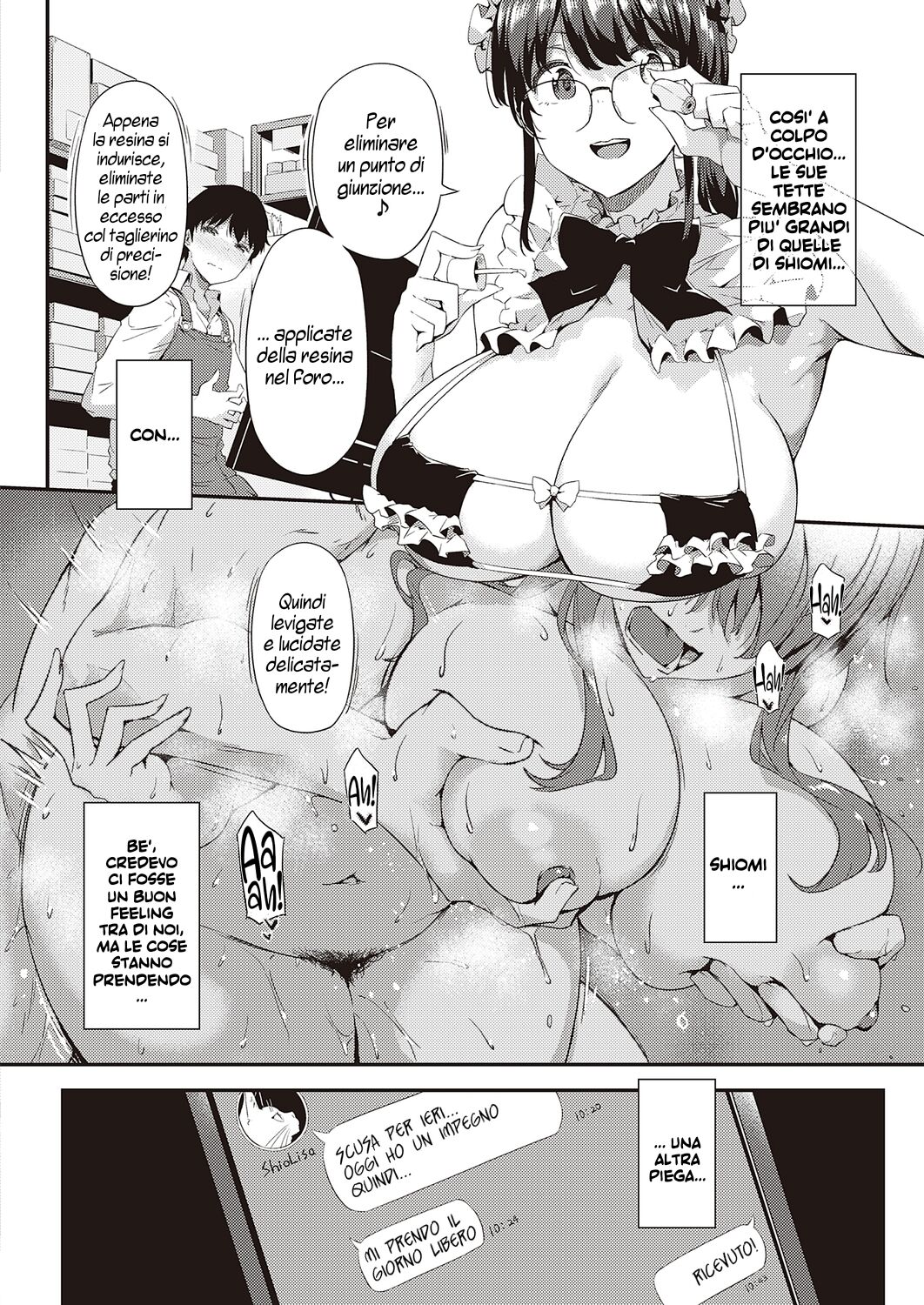 [Tokiwa Midori] Pla-Pura PR-02 Tsukishima Misaki (COMIC ExE 38) [Italian] [EnigmaXVII] [Digital] image number 2