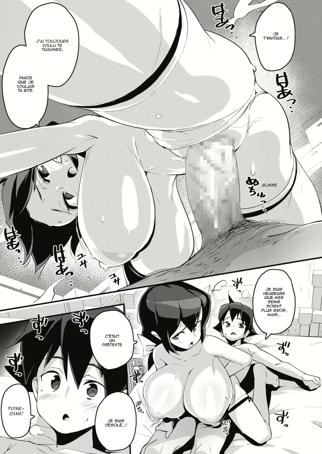 [Chirumakuro] Oppai H dake no Kankei A Relationship with Lewd Boobs Only! (COMIC HOTMILK 2021-04) [French] [NatuskiYuri] [Digital] Bildnummer 17