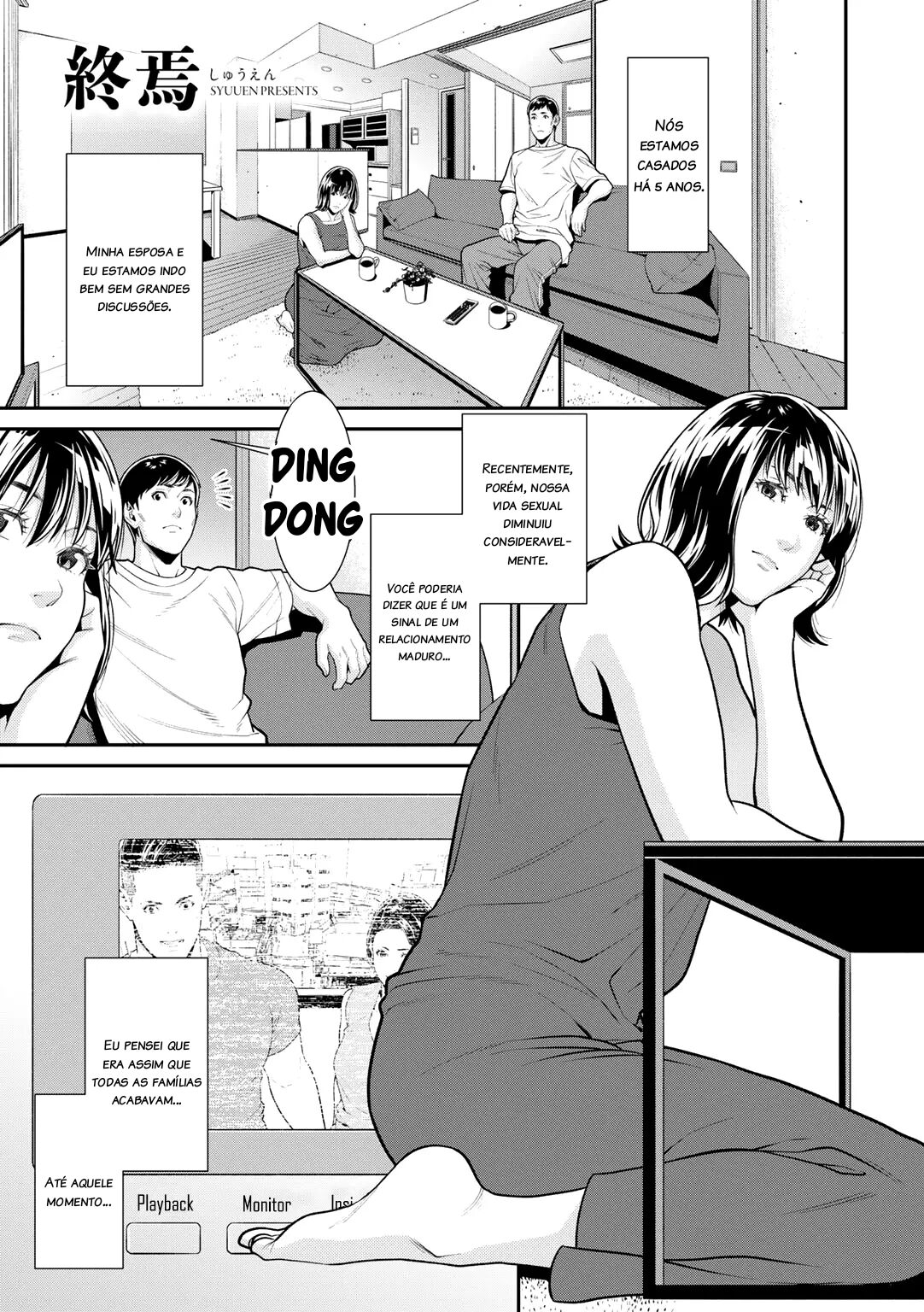 [Syuuen] Nigiyaka na Rinjin - Lively neighbors | Vizinhos Animados (COMIC Gucho Vol. 10) [Portuguese-BR] [Rato Preto] image number 1