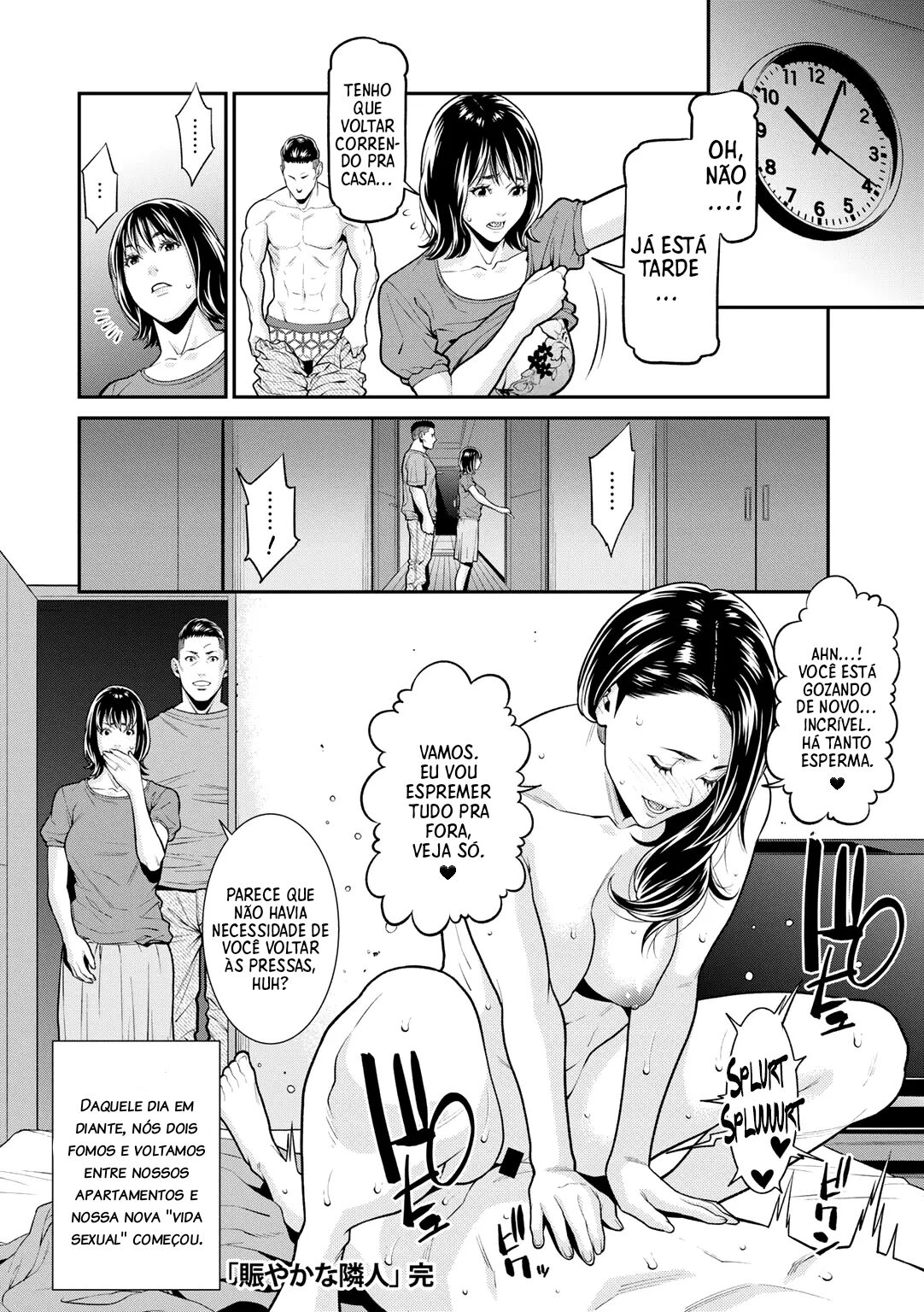 [Syuuen] Nigiyaka na Rinjin - Lively neighbors | Vizinhos Animados (COMIC Gucho Vol. 10) [Portuguese-BR] [Rato Preto] image number 20