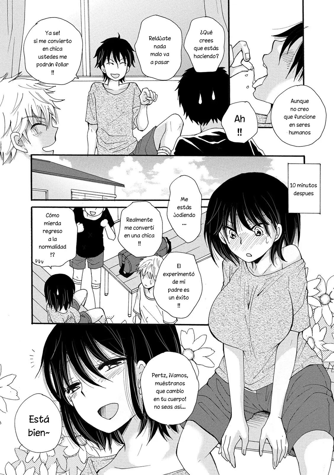 [BENNY'S] Buchou Meirei | President Order (WEB Ban Mesuiki!! Nyotaika Yuugi Vol. 04) [Spanish] [GenderBender Scans] 이미지 번호 2