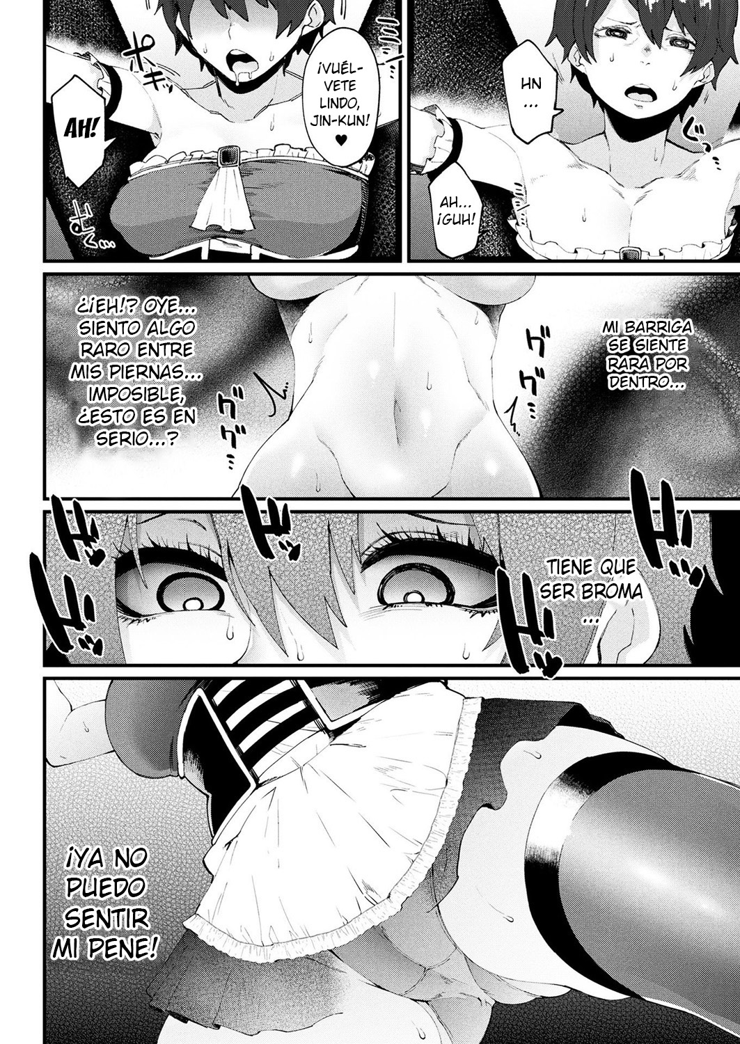 [Yonyon] Houkai Desperate | Crumbling Desperation (COMIC Unreal 2019-06 Vol. 79) [Spanish] [GenderBender Scans] [Digital] изображение № 4