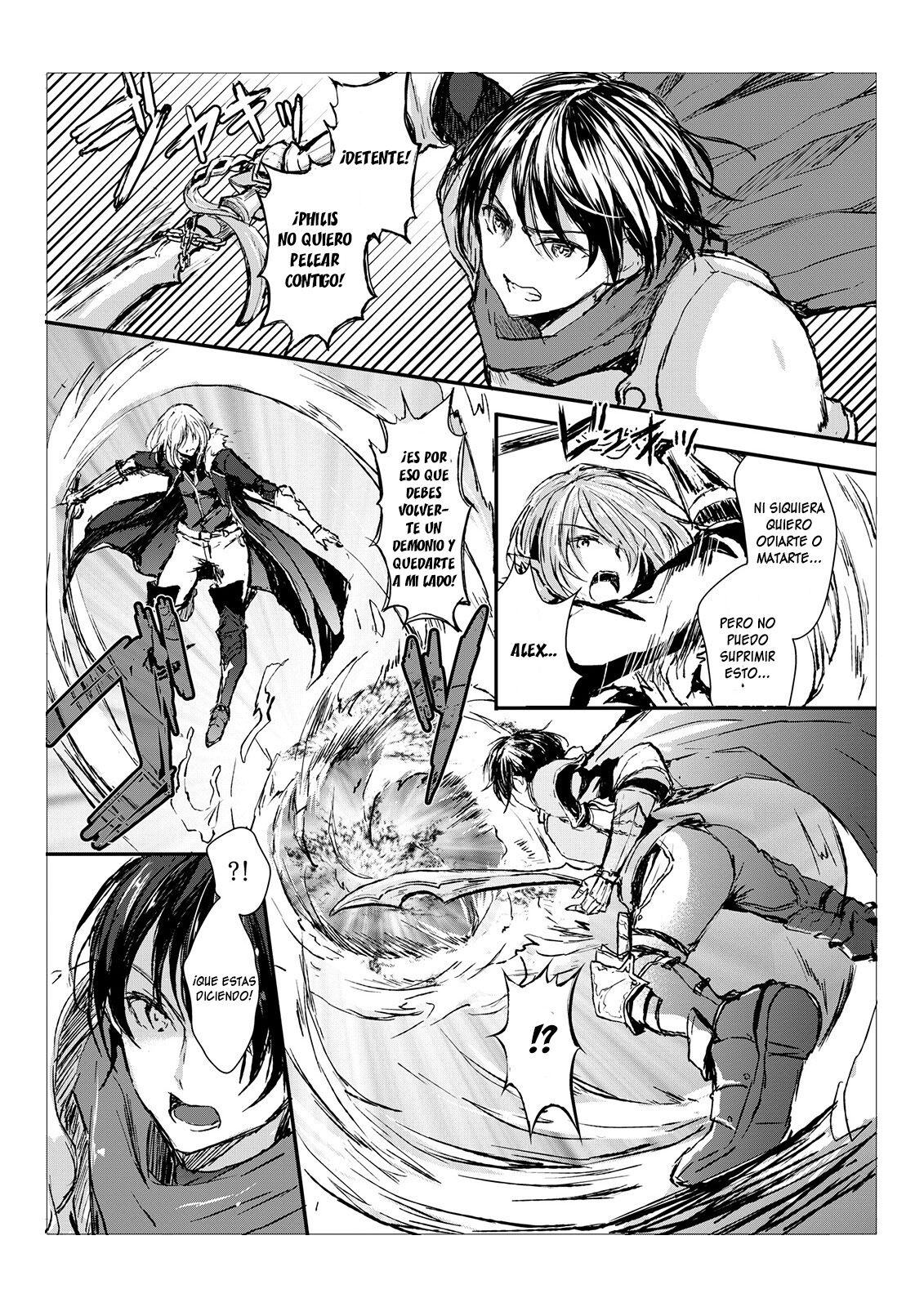 [TSF no F (Aji Pontarou)] Waga Tsuma to Nare Yuusha yo | The Demon king and his bride (TSF no F no Hon Sono 2) [Spanish] [GenderBender Scans] [Digital] imagen número 7