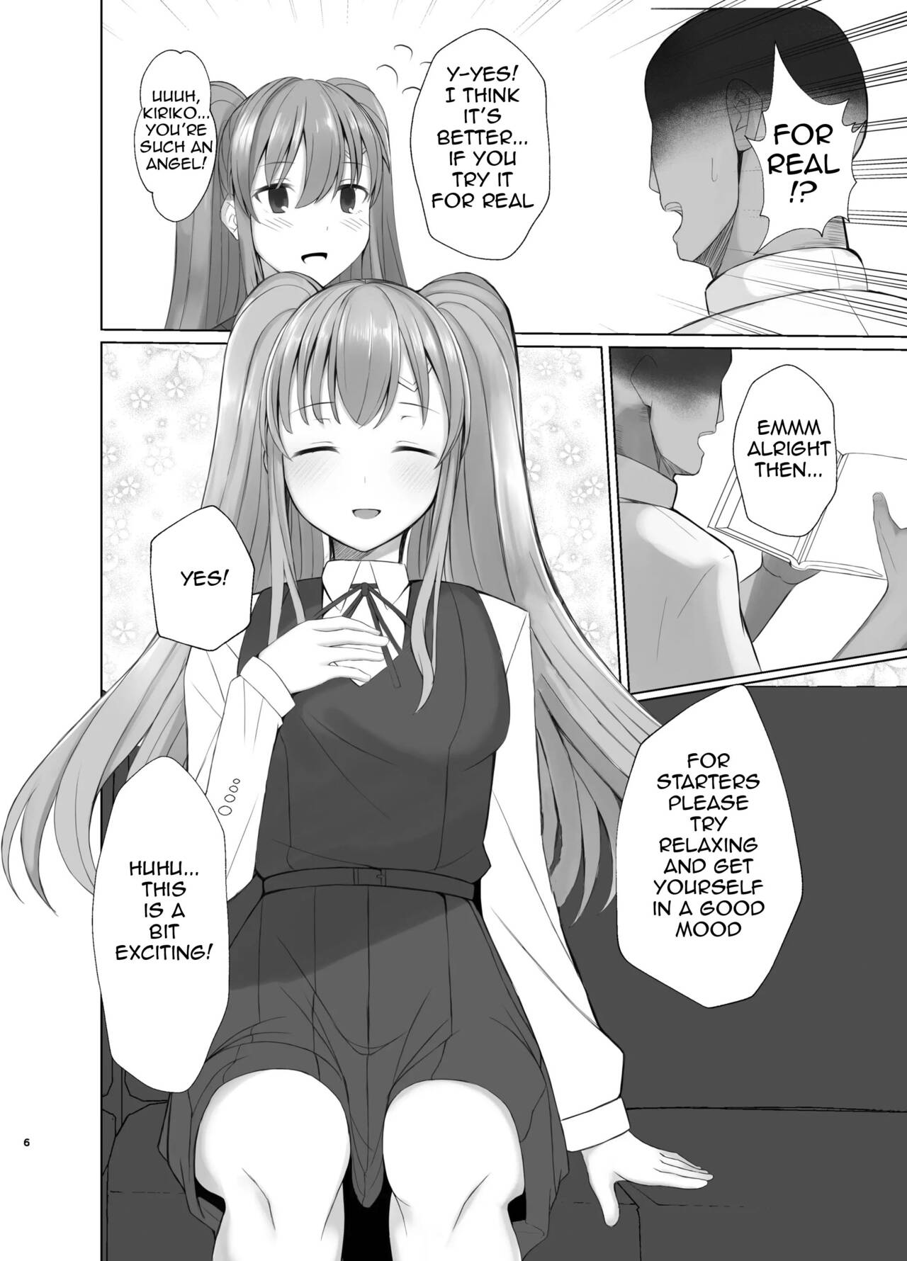 [BLUEhistory (Kurotane)] Kiriko ni Saimin de Iryou Koui to Shoushite Ecchi na Koto o suru Hon | A book about casting hypnosis on Kiriko to make her do lewd stuff as medical treatment (THE iDOLM@STER: Shiny Colors) [English] [Im Simon! 93.7] [Digital] 画像番号 5