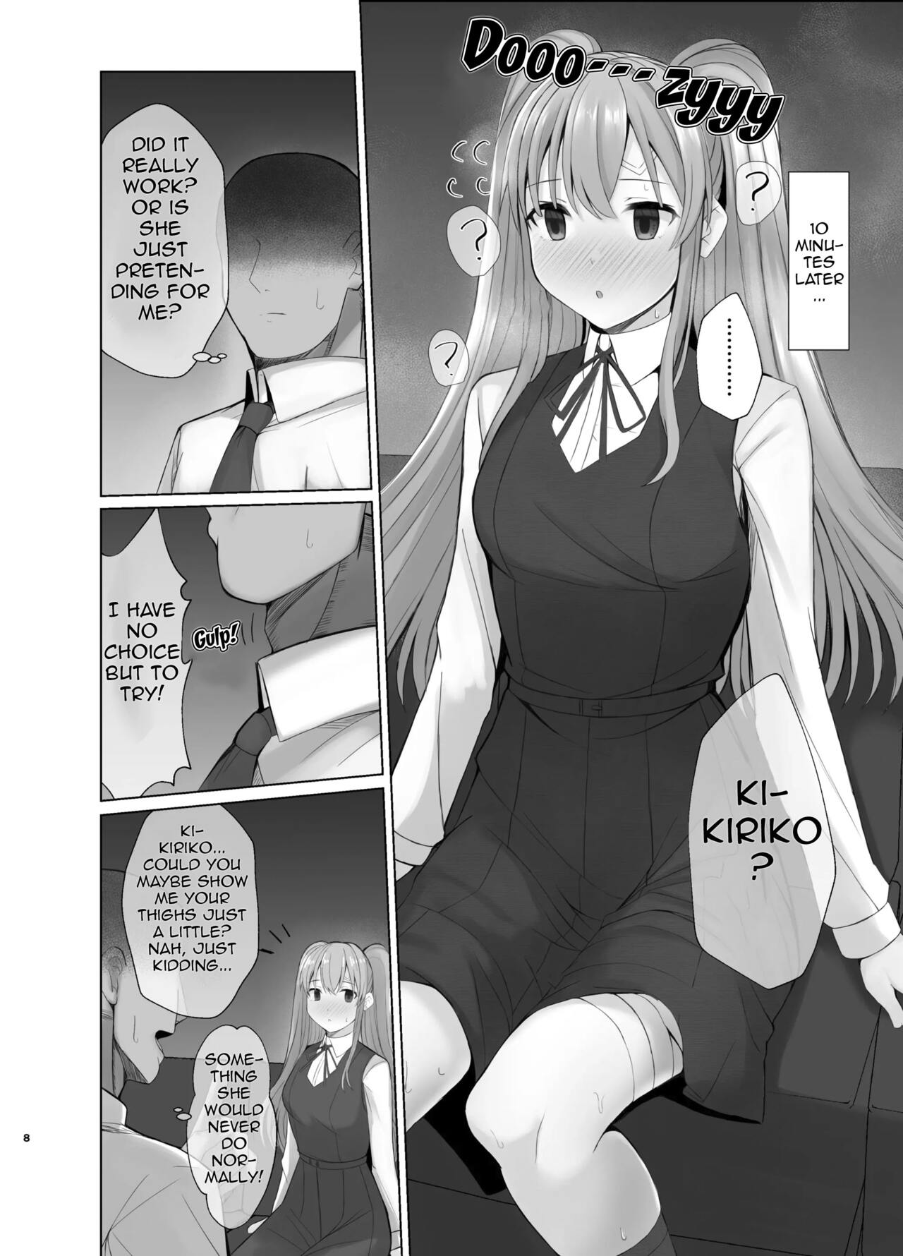 [BLUEhistory (Kurotane)] Kiriko ni Saimin de Iryou Koui to Shoushite Ecchi na Koto o suru Hon | A book about casting hypnosis on Kiriko to make her do lewd stuff as medical treatment (THE iDOLM@STER: Shiny Colors) [English] [Im Simon! 93.7] [Digital] 画像番号 7