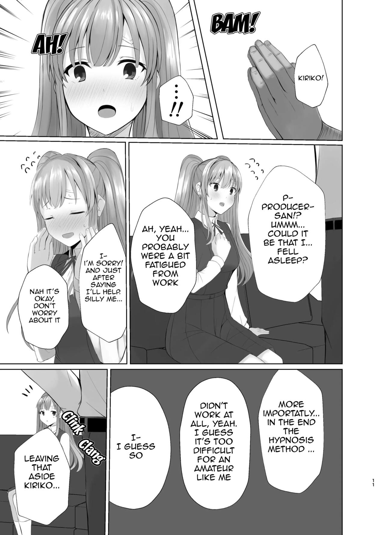 [BLUEhistory (Kurotane)] Kiriko ni Saimin de Iryou Koui to Shoushite Ecchi na Koto o suru Hon | A book about casting hypnosis on Kiriko to make her do lewd stuff as medical treatment (THE iDOLM@STER: Shiny Colors) [English] [Im Simon! 93.7] [Digital] 画像番号 10
