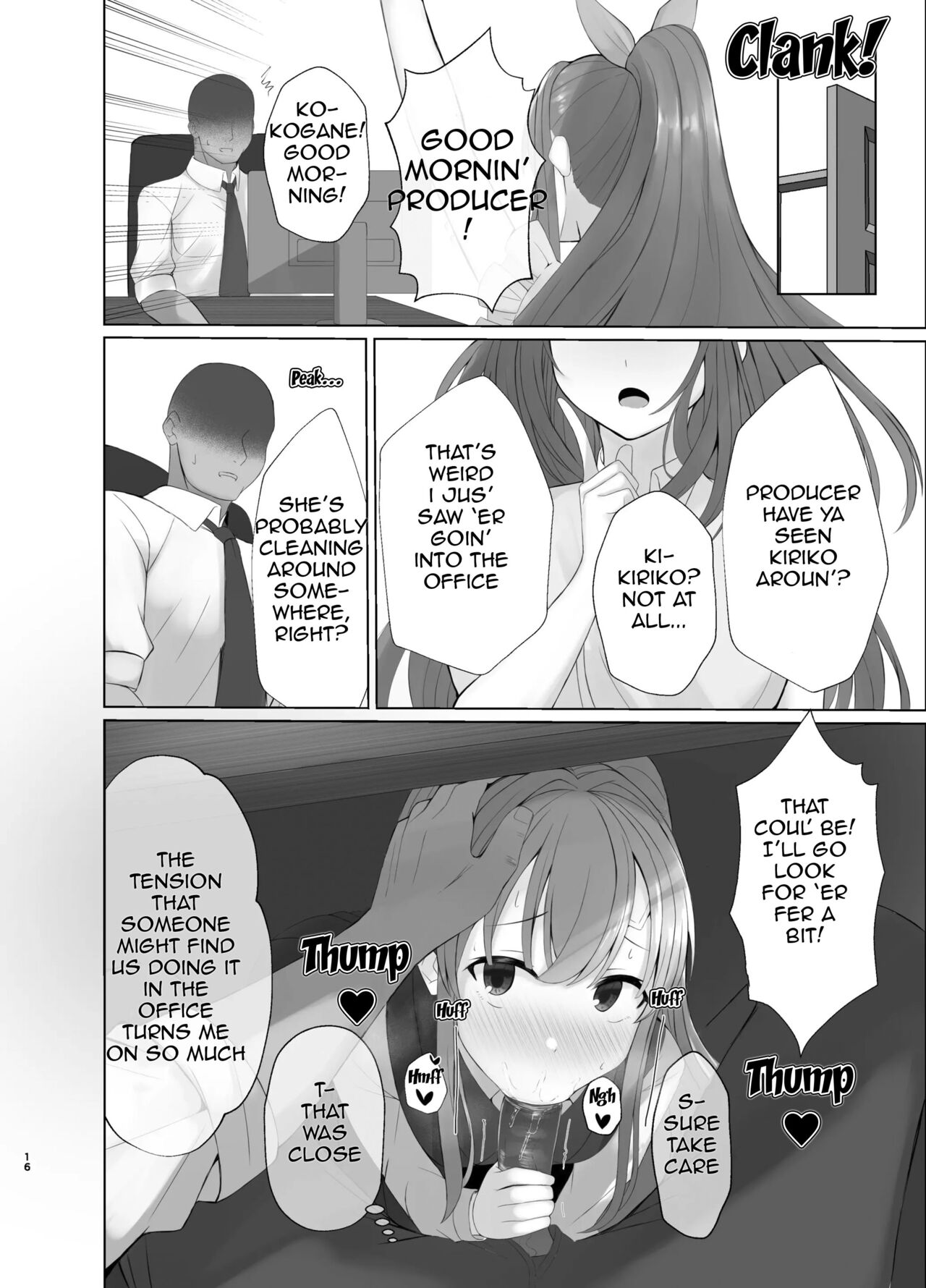 [BLUEhistory (Kurotane)] Kiriko ni Saimin de Iryou Koui to Shoushite Ecchi na Koto o suru Hon | A book about casting hypnosis on Kiriko to make her do lewd stuff as medical treatment (THE iDOLM@STER: Shiny Colors) [English] [Im Simon! 93.7] [Digital] 画像番号 15