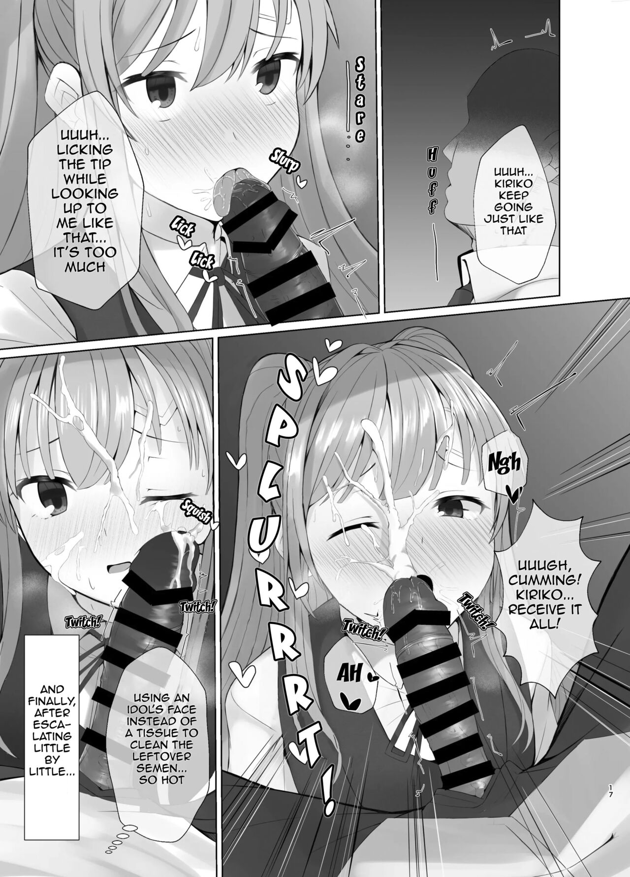 [BLUEhistory (Kurotane)] Kiriko ni Saimin de Iryou Koui to Shoushite Ecchi na Koto o suru Hon | A book about casting hypnosis on Kiriko to make her do lewd stuff as medical treatment (THE iDOLM@STER: Shiny Colors) [English] [Im Simon! 93.7] [Digital] 画像番号 16