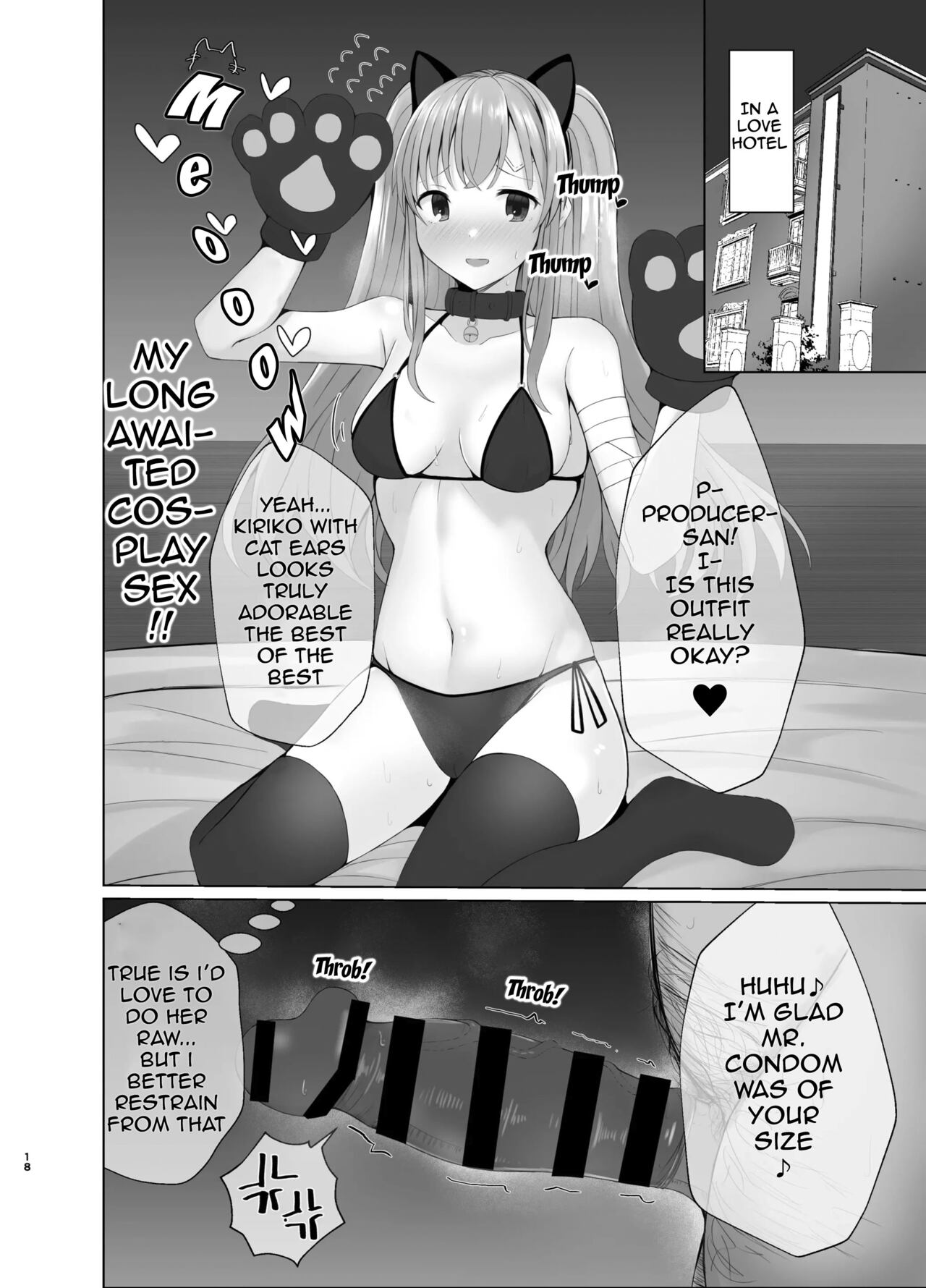 [BLUEhistory (Kurotane)] Kiriko ni Saimin de Iryou Koui to Shoushite Ecchi na Koto o suru Hon | A book about casting hypnosis on Kiriko to make her do lewd stuff as medical treatment (THE iDOLM@STER: Shiny Colors) [English] [Im Simon! 93.7] [Digital] 画像番号 17