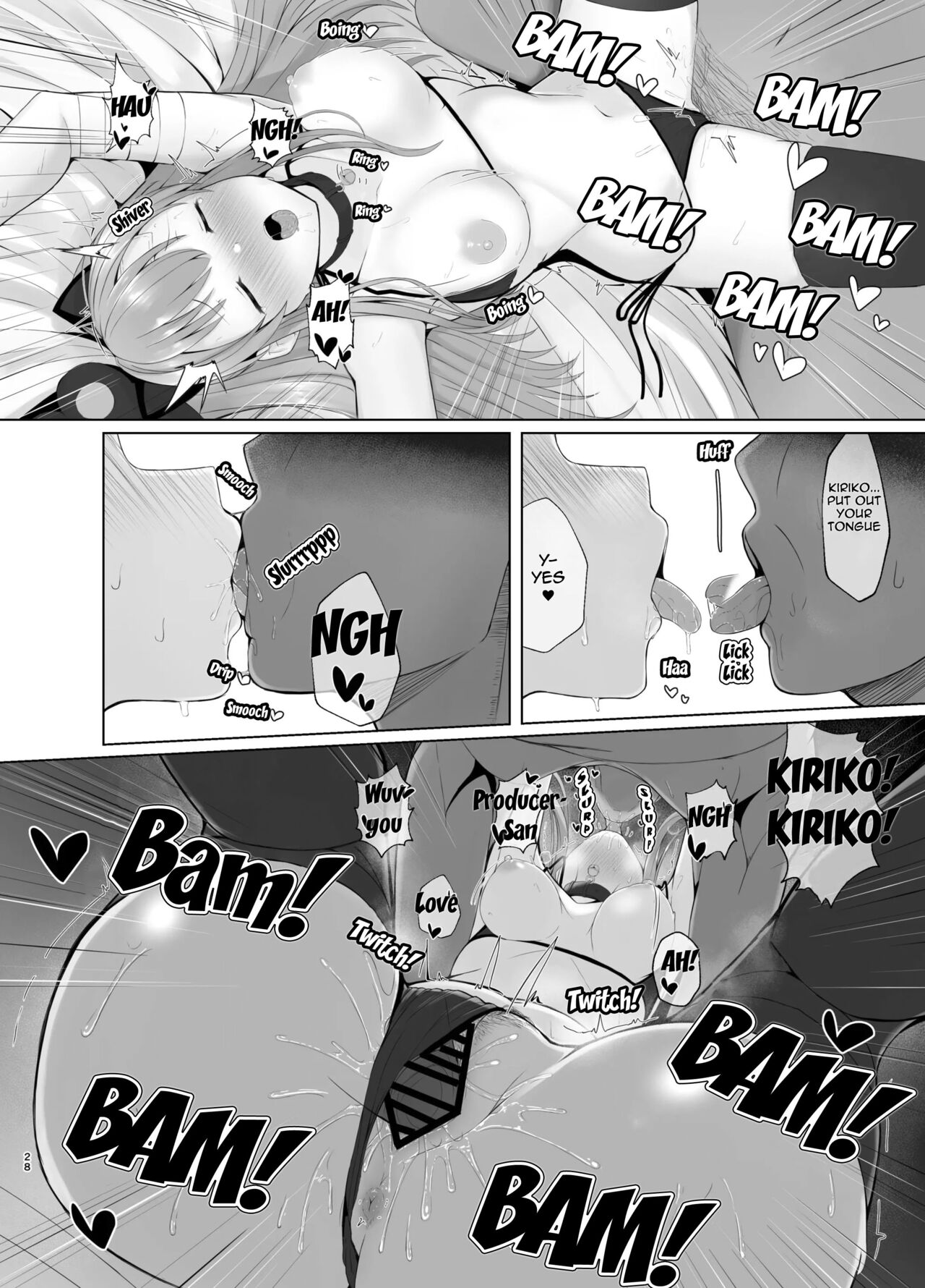 [BLUEhistory (Kurotane)] Kiriko ni Saimin de Iryou Koui to Shoushite Ecchi na Koto o suru Hon | A book about casting hypnosis on Kiriko to make her do lewd stuff as medical treatment (THE iDOLM@STER: Shiny Colors) [English] [Im Simon! 93.7] [Digital] 画像番号 27