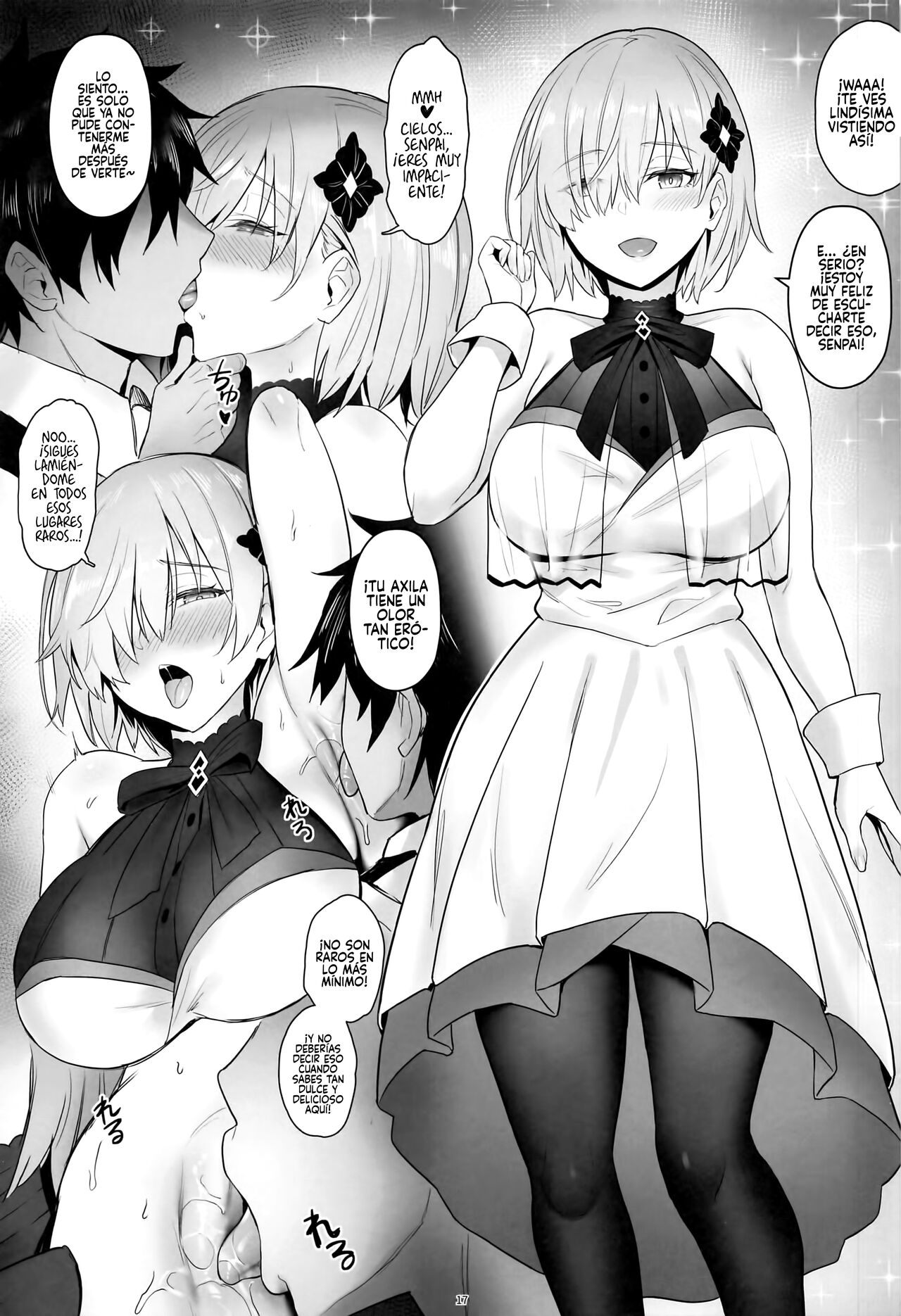 (C101) [COMEX (Zhen Lu)] Kyou no Chaldea mo Ecchi na Funiki ga Afureru (Fate/Grand Order) [Spanish] [Rakuen Translations] изображение № 16