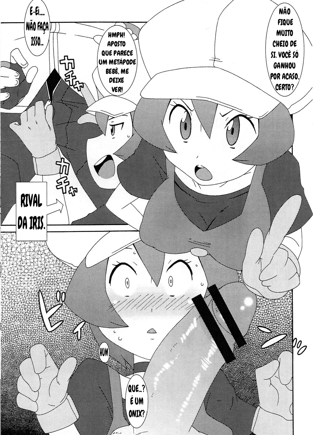 (C80) [Akusei-Shinseibutsu (Nori)] Satoshi Nanka ni Zettai Maketari Shinai (Pokémon) [Portuguese-BR] image number 2