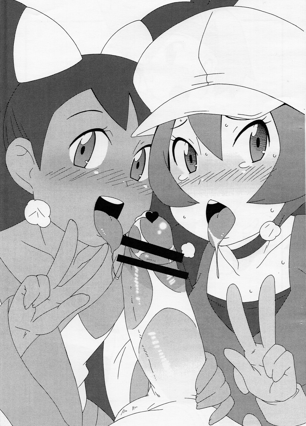 (C80) [Akusei-Shinseibutsu (Nori)] Satoshi Nanka ni Zettai Maketari Shinai (Pokémon) [Portuguese-BR] image number 6