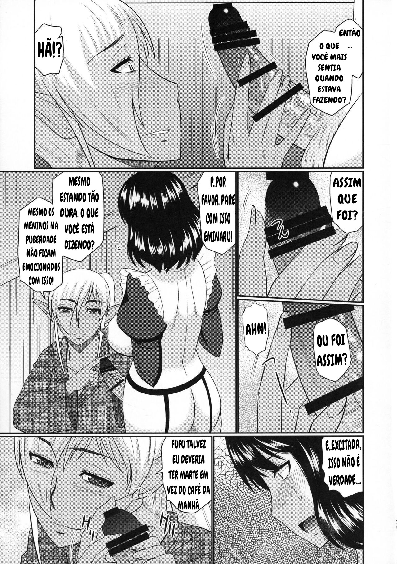 (COMIC1☆11) [Complete Box (Hatakeyama Tohya)] Futanari Elf to Himitsu no Jikken [Portuguese-BR] 이미지 번호 6