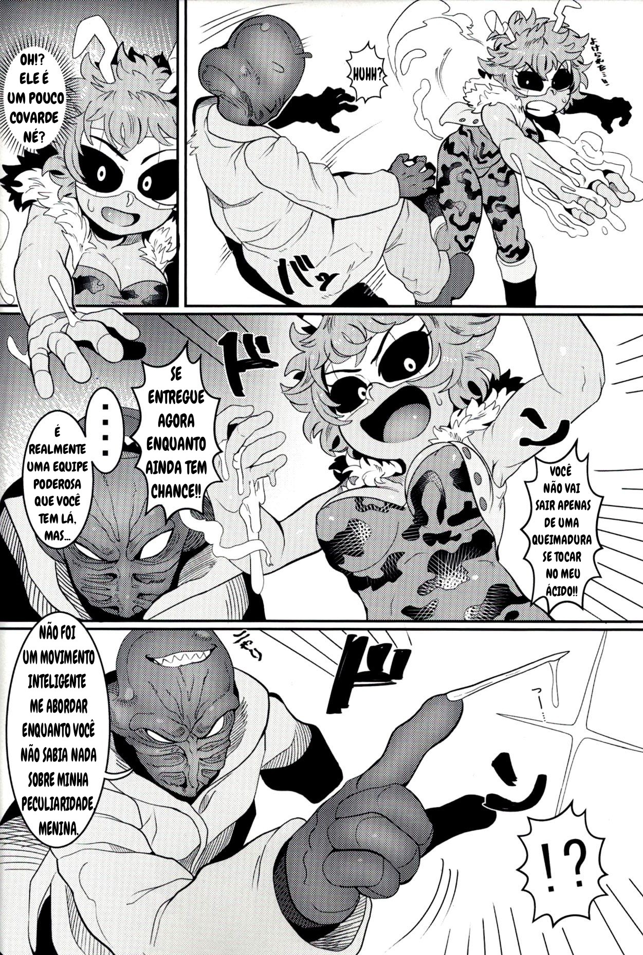 (C95) [Tetsugakuteki Zombie (Nekubila)] Kando!! Noudo!! Bokkido MAX | Sensitivity!! Concentration!! Erection Degree MAX (Boku no Hero Academia) [Portuguese-BR] image number 5