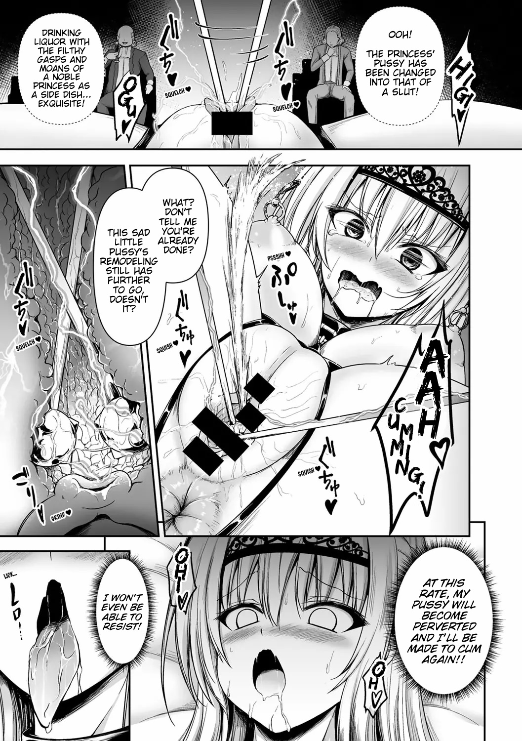 [LLM] Himekishi ga Otto no Tame ni Kizoku to Ecchi suru Hanashi (COMIC Gucho Vol. 6) [English] numero di immagine  11