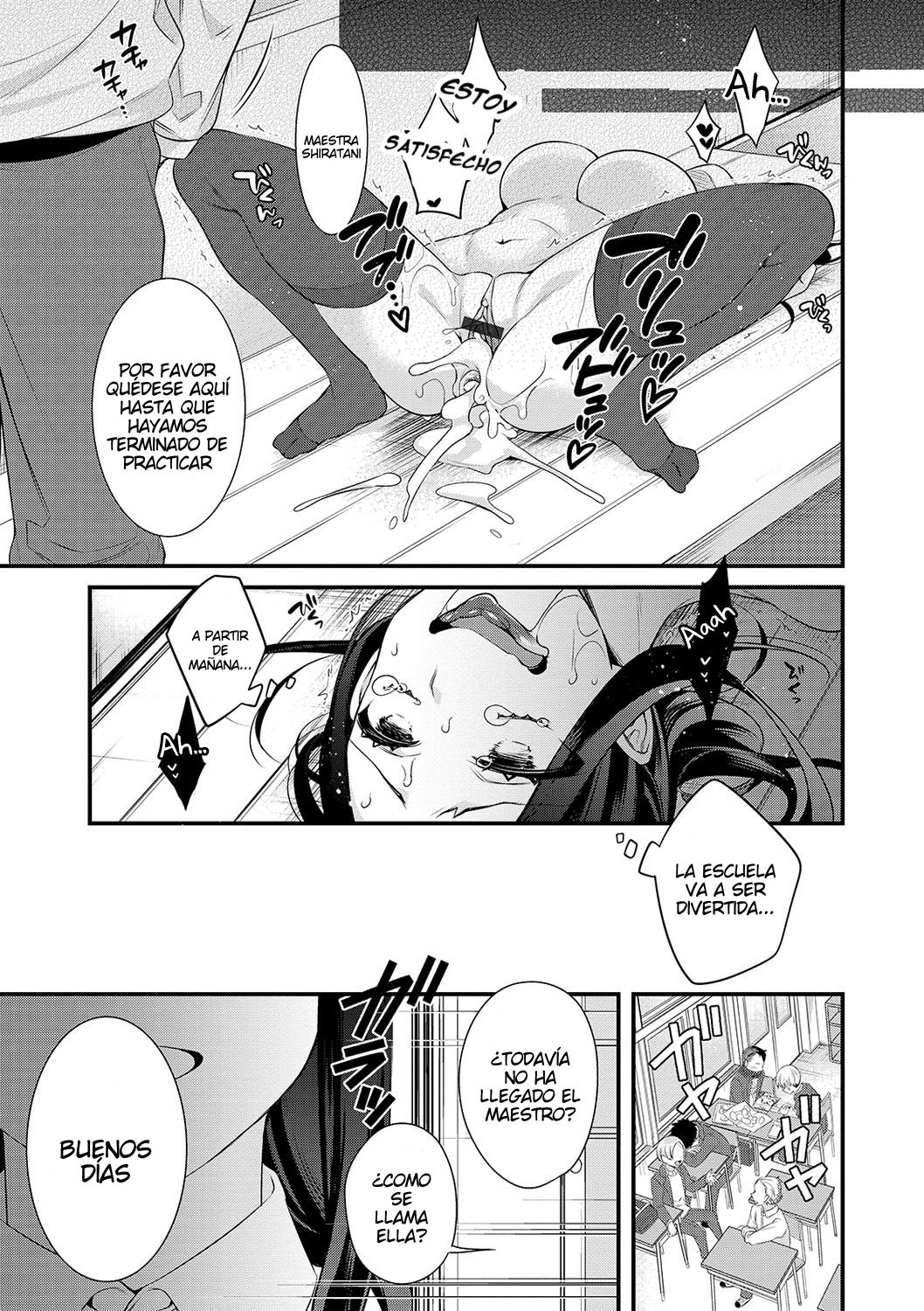 [Binbi] Jishou Maou Sensei no Kyouiku Jisshuu (WEB Ban Mesuiki!! Nyotaika Yuugi Vol. 03) [Spanish] [GenderBender Scans] 图片编号 17