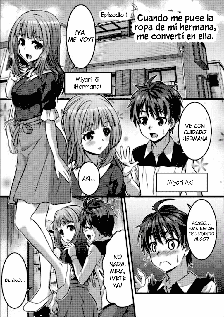 [TSF Mousou Chikusekijo (Kaneko Naoya)] Metamor Coordinate ~Josou Shitara Anoko ni Nacchata Ken~ Ane Hen Classmate Hen [Spanish] [GenderBender Scans] numero di immagine  2