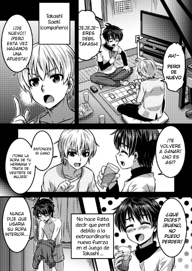 [TSF Mousou Chikusekijo (Kaneko Naoya)] Metamor Coordinate ~Josou Shitara Anoko ni Nacchata Ken~ Ane Hen Classmate Hen [Spanish] [GenderBender Scans] numero di immagine  4