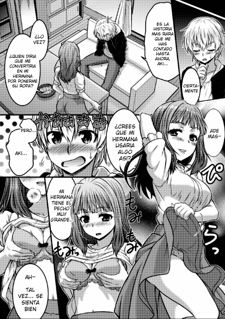 [TSF Mousou Chikusekijo (Kaneko Naoya)] Metamor Coordinate ~Josou Shitara Anoko ni Nacchata Ken~ Ane Hen Classmate Hen [Spanish] [GenderBender Scans] numero di immagine  13