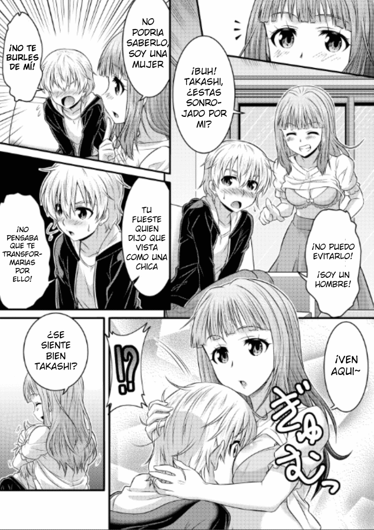 [TSF Mousou Chikusekijo (Kaneko Naoya)] Metamor Coordinate ~Josou Shitara Anoko ni Nacchata Ken~ Ane Hen Classmate Hen [Spanish] [GenderBender Scans] numero di immagine  14
