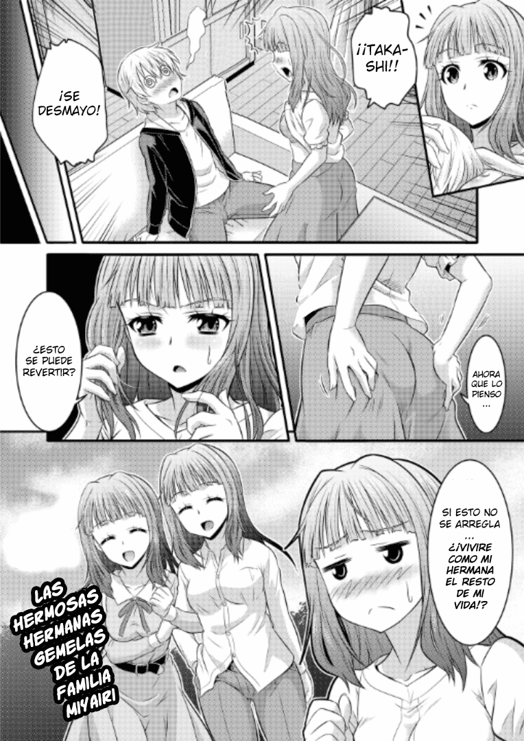 [TSF Mousou Chikusekijo (Kaneko Naoya)] Metamor Coordinate ~Josou Shitara Anoko ni Nacchata Ken~ Ane Hen Classmate Hen [Spanish] [GenderBender Scans] numero di immagine  15