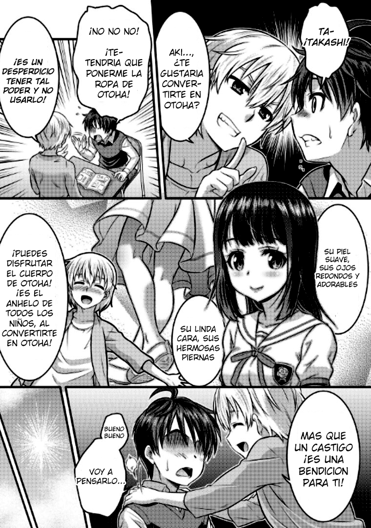 [TSF Mousou Chikusekijo (Kaneko Naoya)] Metamor Coordinate ~Josou Shitara Anoko ni Nacchata Ken~ Ane Hen Classmate Hen [Spanish] [GenderBender Scans] numero di immagine  20