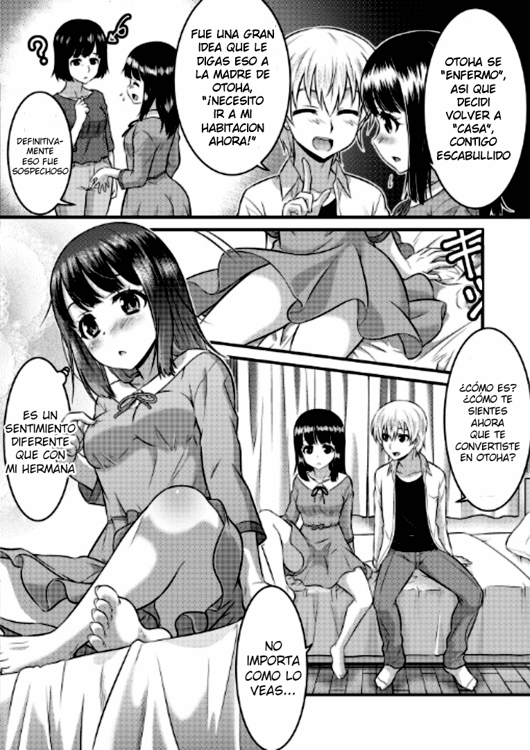 [TSF Mousou Chikusekijo (Kaneko Naoya)] Metamor Coordinate ~Josou Shitara Anoko ni Nacchata Ken~ Ane Hen Classmate Hen [Spanish] [GenderBender Scans] numero di immagine  27
